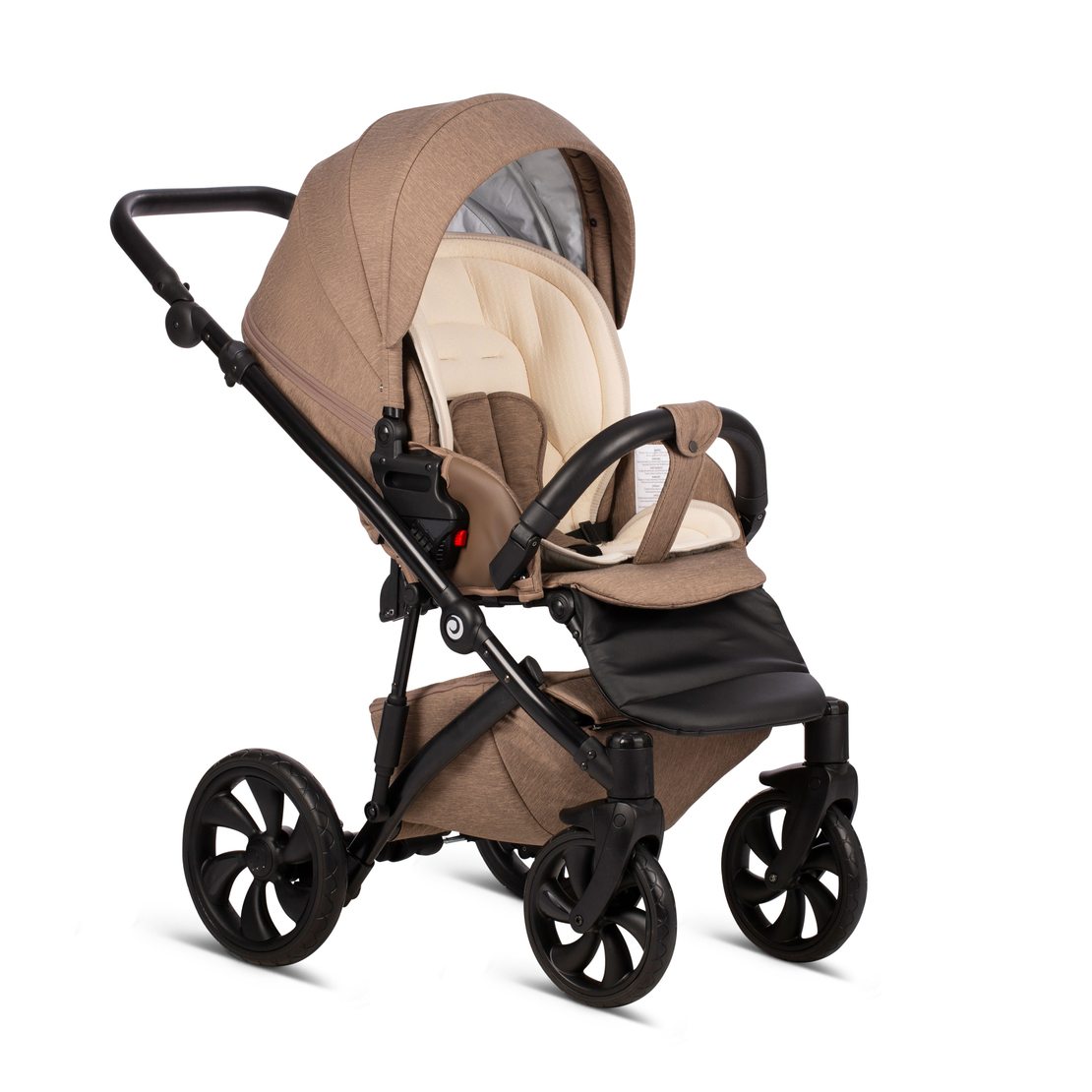 Tutis Zippy 158 Кафява Комбинирана Детска Количка 2 в 1