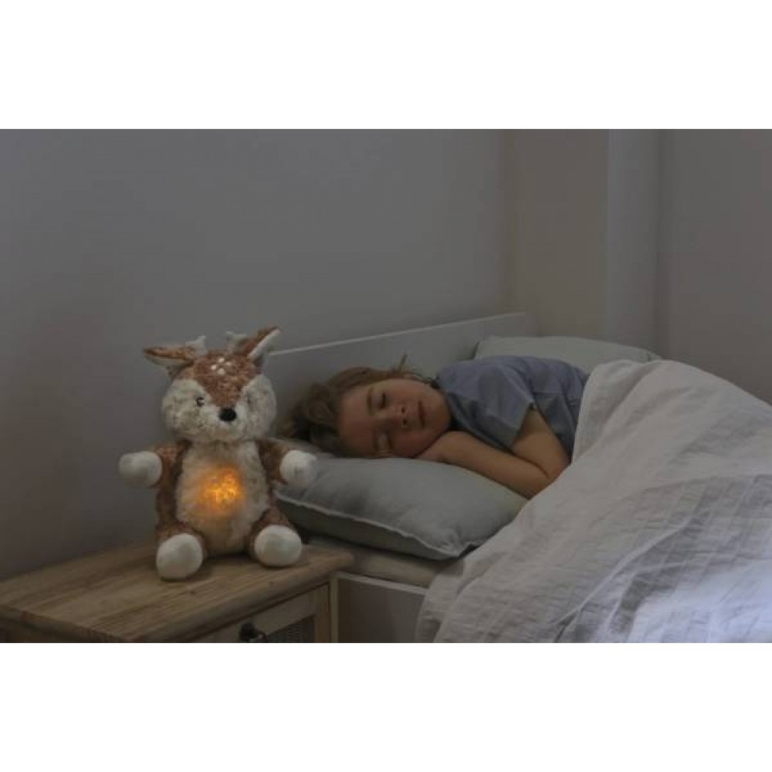 Cloud B Успокояваща Играчка за Бебе с Мелодии и Мека Светлина LoveLight Finley Fawn