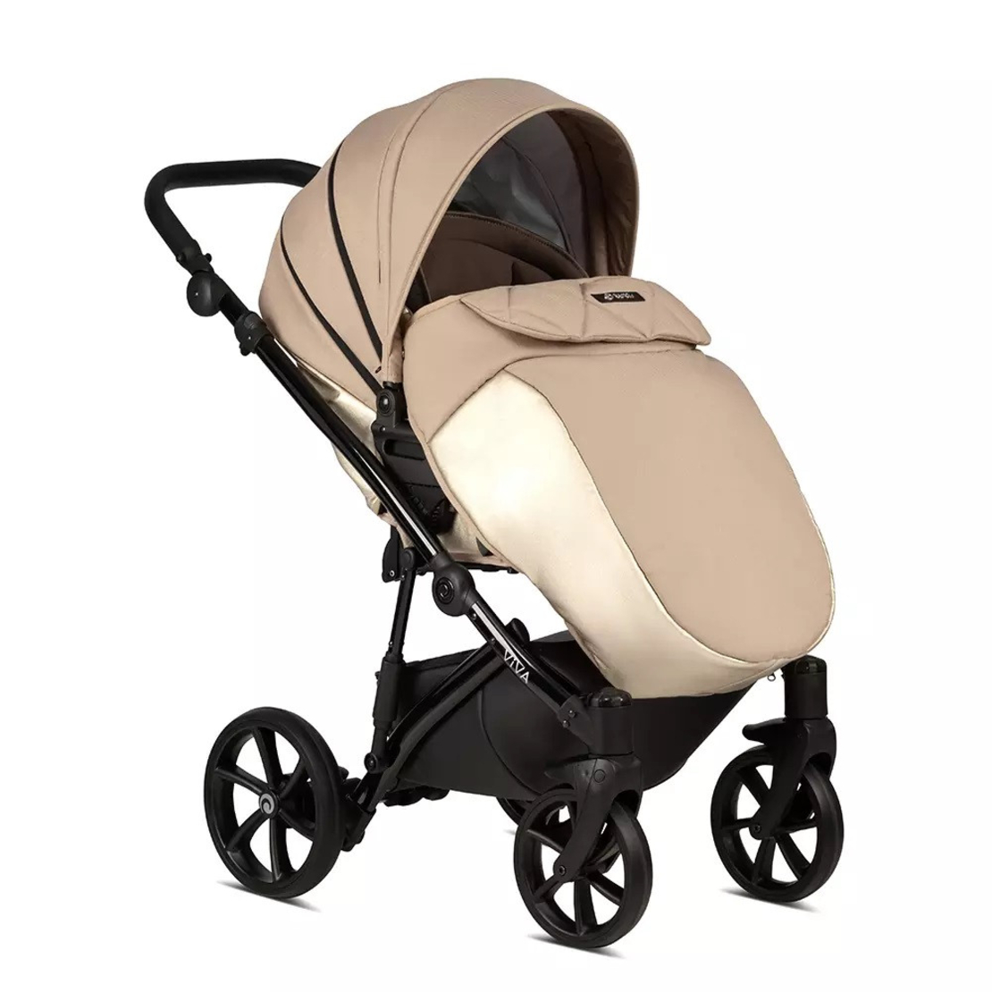 Tutis Viva 4 LUX Amber Gold 061 Комбинирана Детска Количка 2 в 1