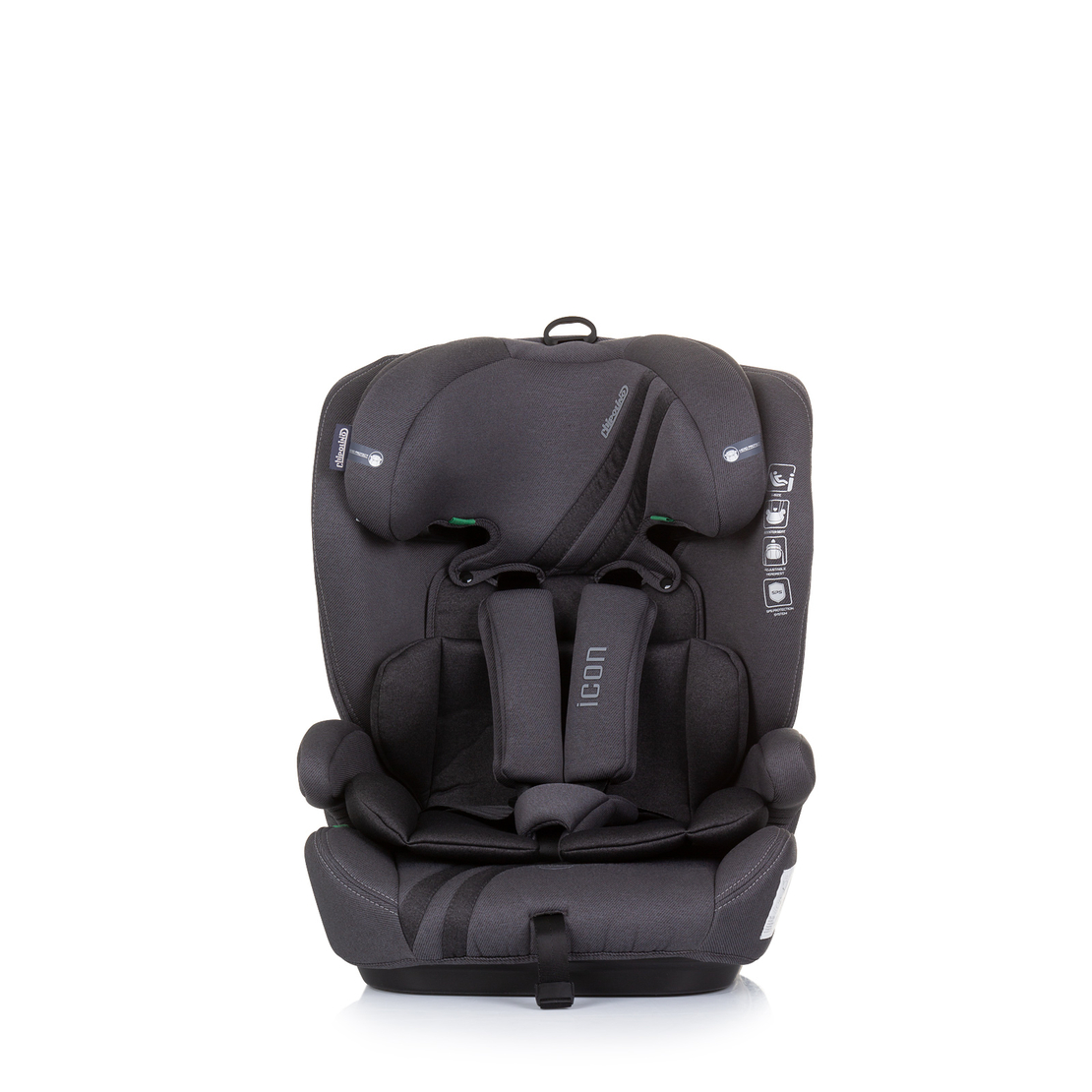 Chipolino Столче кола I-size 76-150 cm ICON Гранит