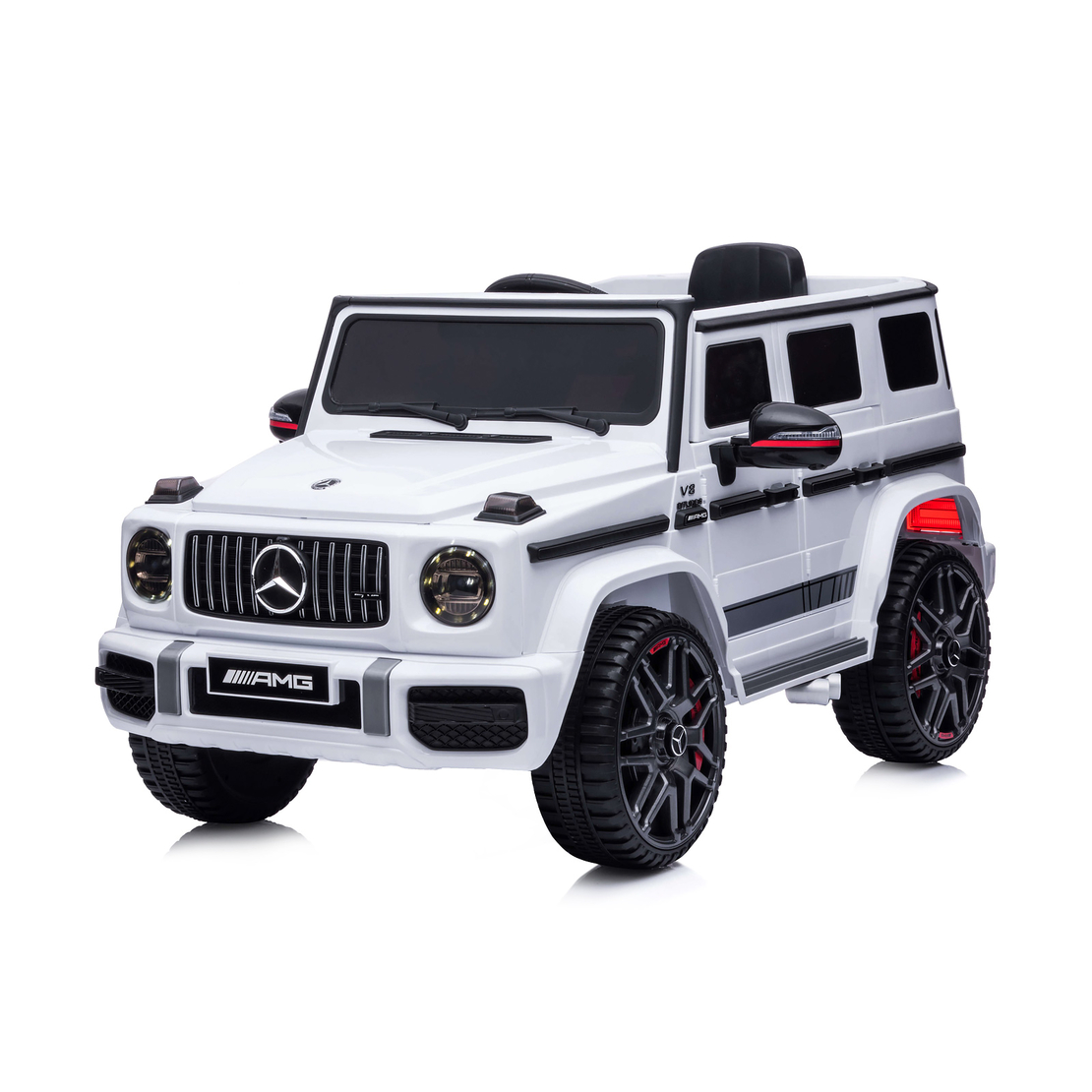 Chipolino  Джип Mercedes G63 AMG Бял EVA с големи гуми