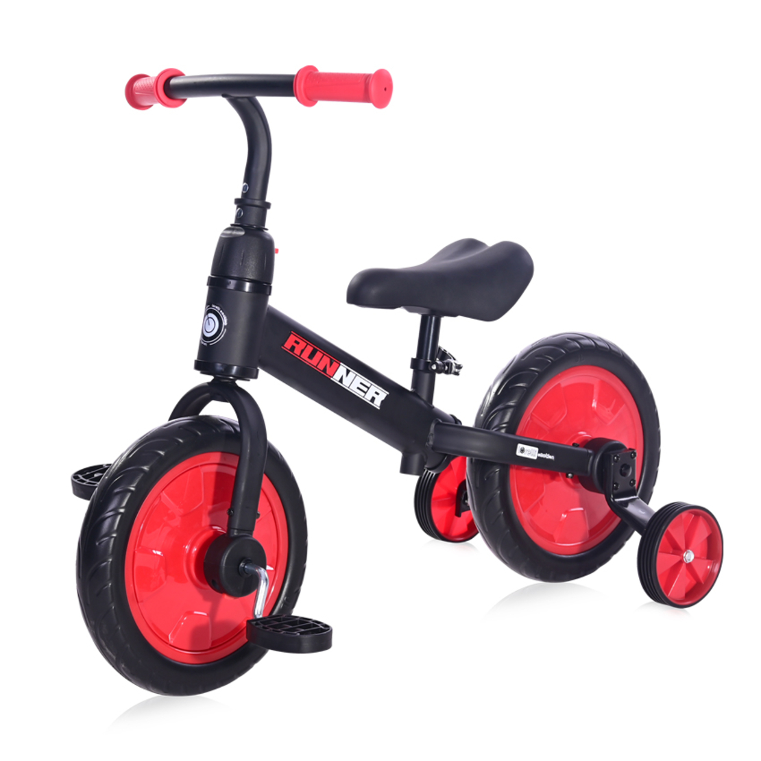 LORELLI BALANCE BIKE RUNNER 2IN1 BLACK&RED