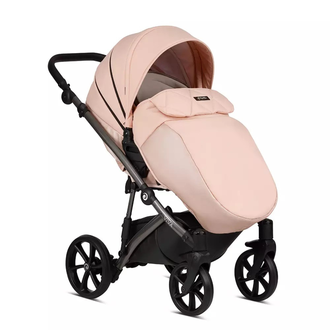 Tutis Viva 4 LUX Rose Quartz 062 Комбинирана Детска Количка 2 в 1