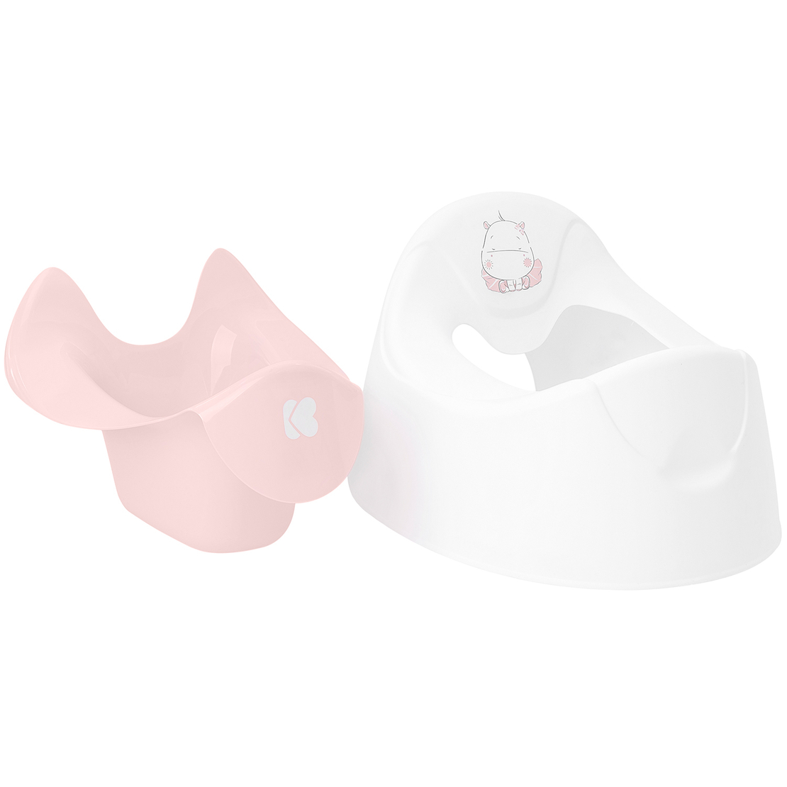 KikkaBoo Гърне с Отстраняващ се Контейнер Hippo Pink
