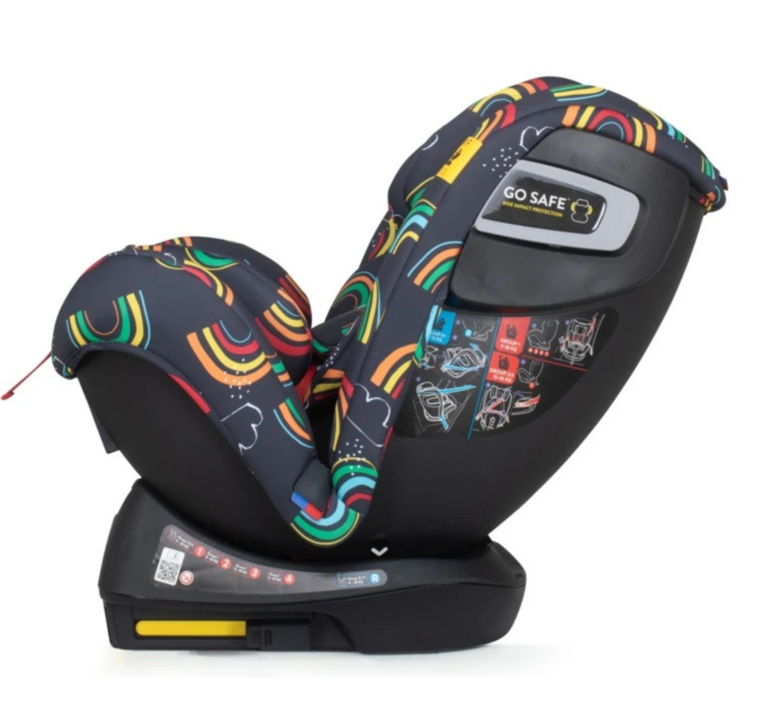  Столче за кола Cosatto All in All +, CT5022, Disco rainbow 