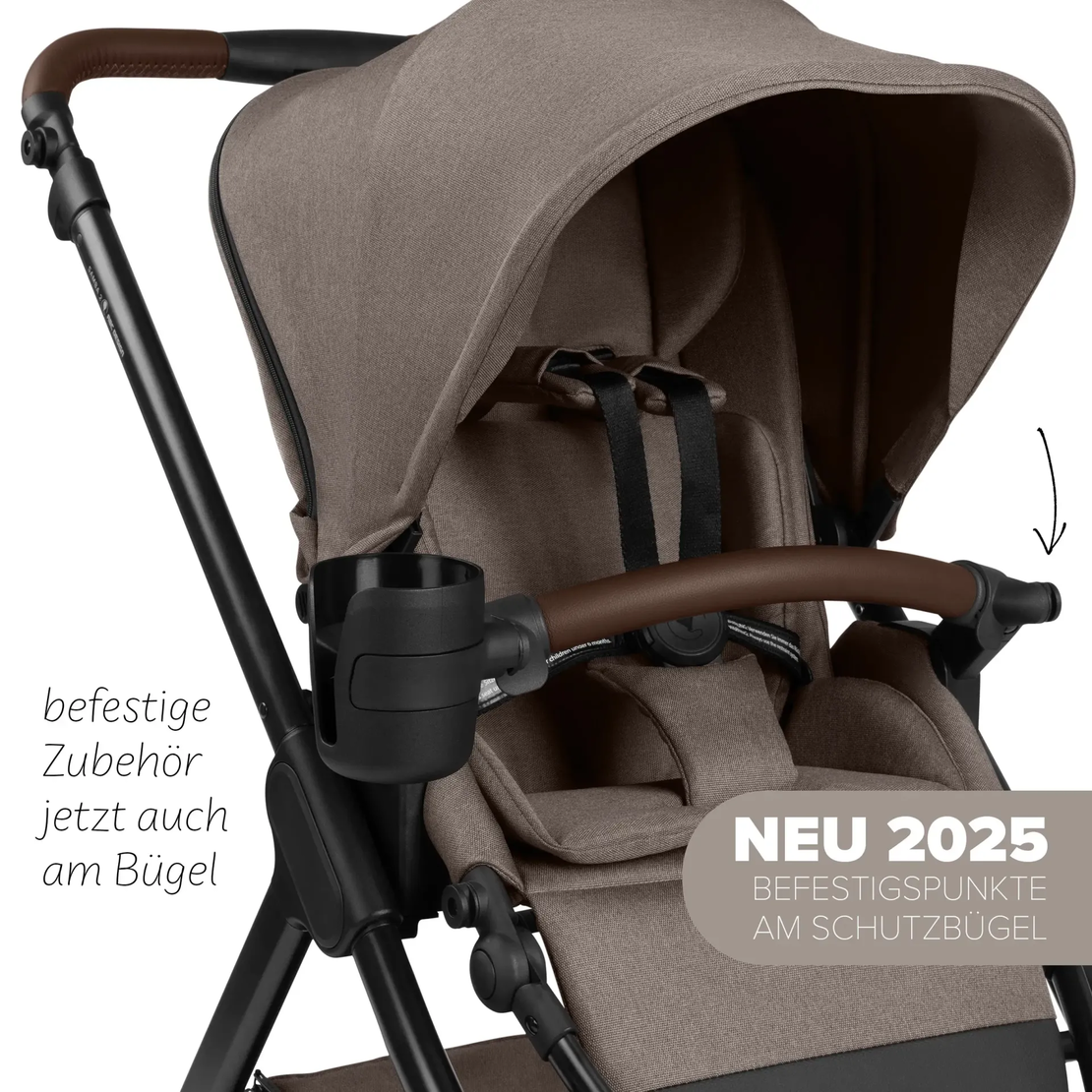 ABC Design Samba 2 Nature Комбинирана Детска Количка 2 в 1