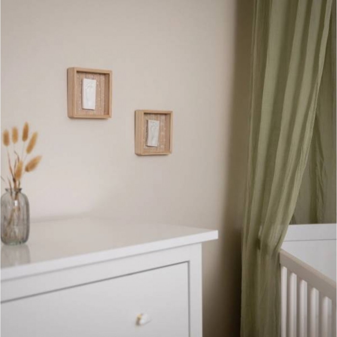 Petit ARTichaut Дървена Рамка за Бебешки Отпечатък Pretty Hearts