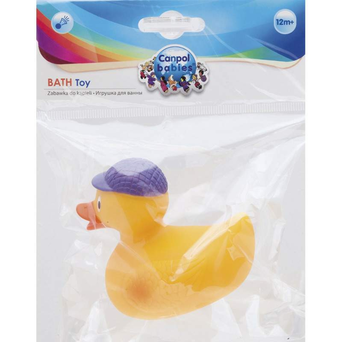 Играчка за баня със свирка Crazy Ducks 0м+