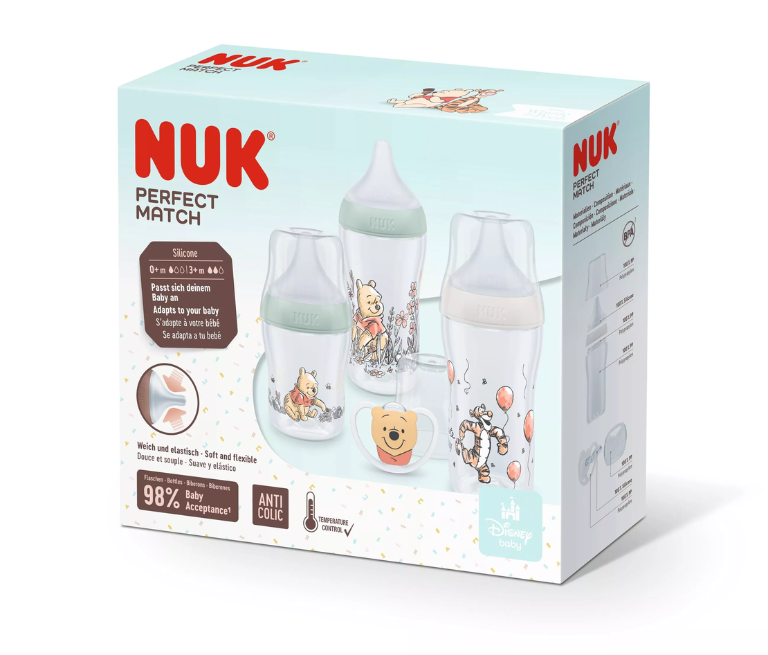 NUK Perfect Match Стартов Комплект М 0-3 месеца Disney