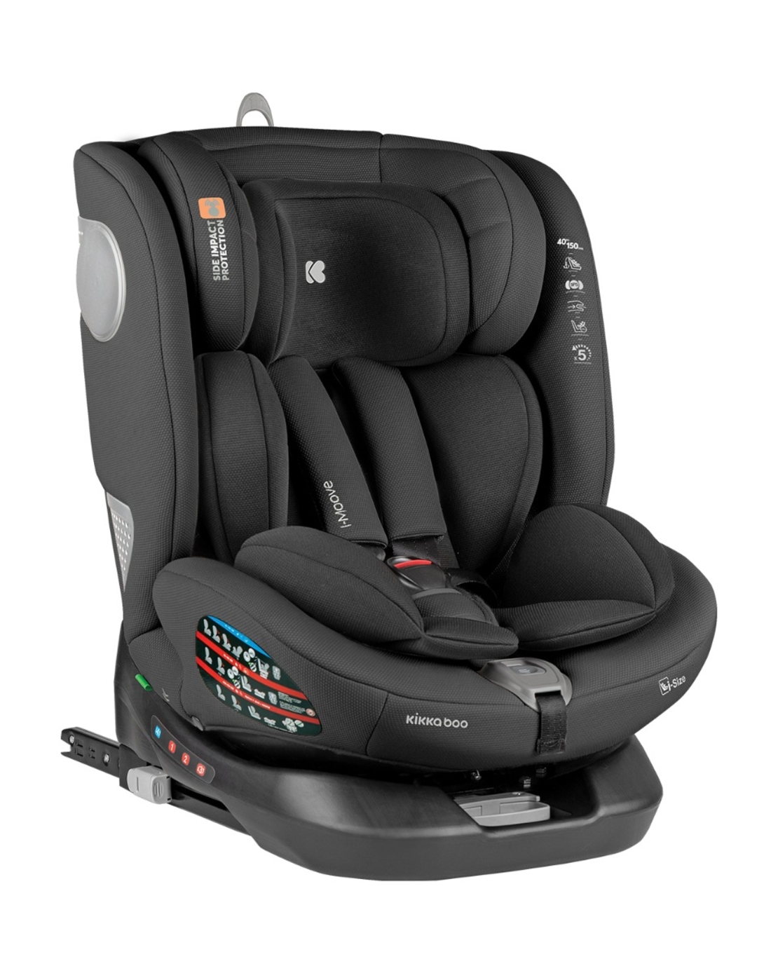 Стол за кола 40-150 см i-Moove i-SIZE Black