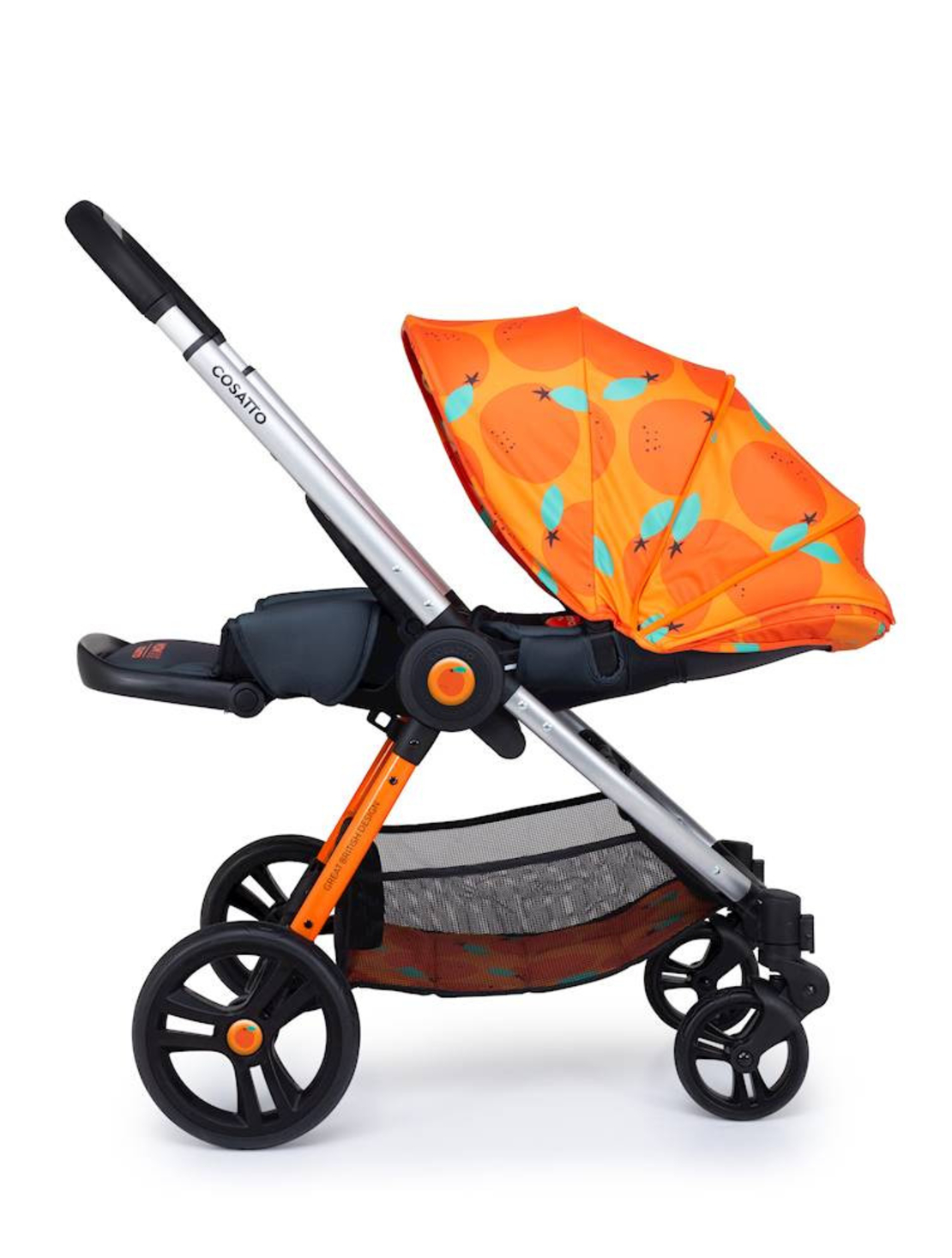 Бебешка количка 2в1 Cosatto CT4520B WOWEE So Orangey + чанта