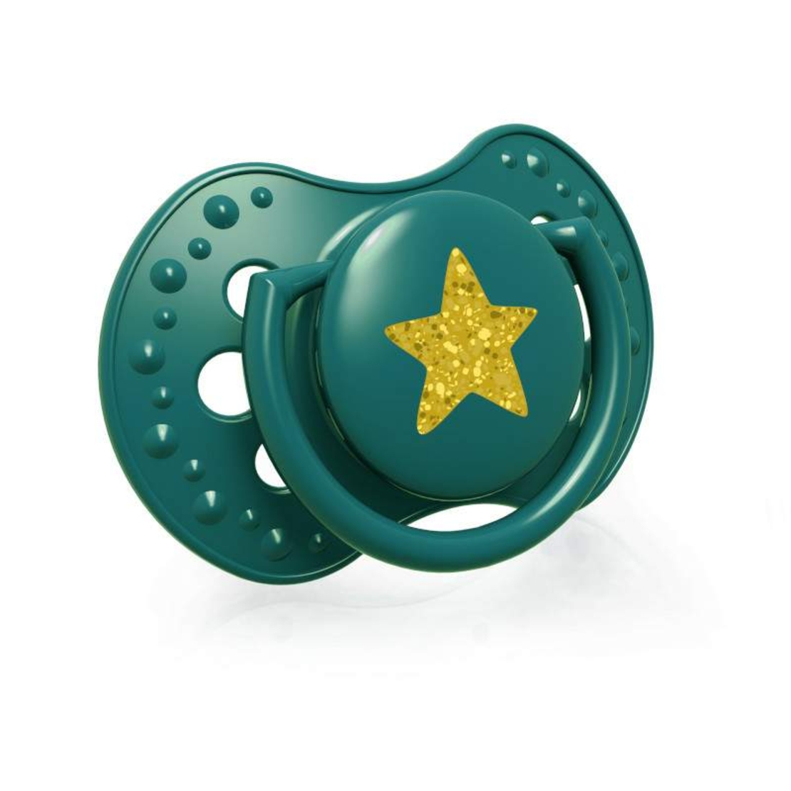 Силиконова залъгалка 2 бр Stardust 0-3м