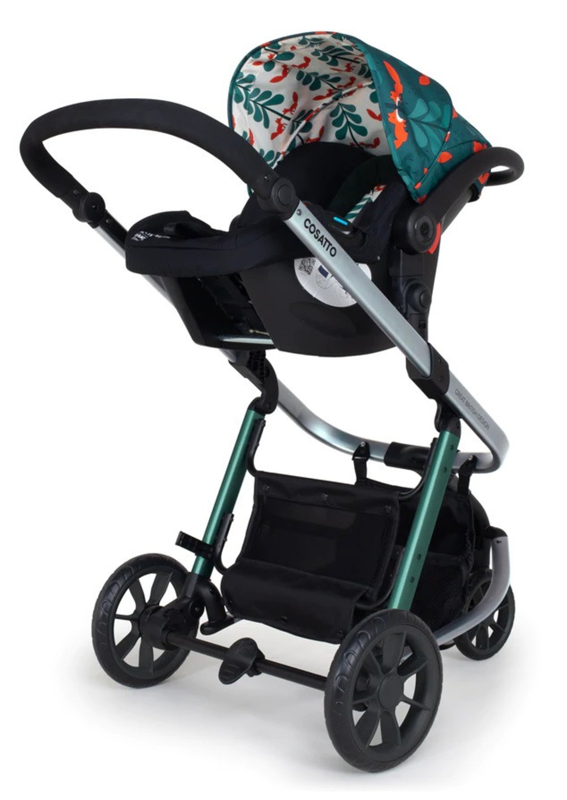 Количка Cosatto Giggle 3 CT4999 FOX FRIENDS, Пълен комплект