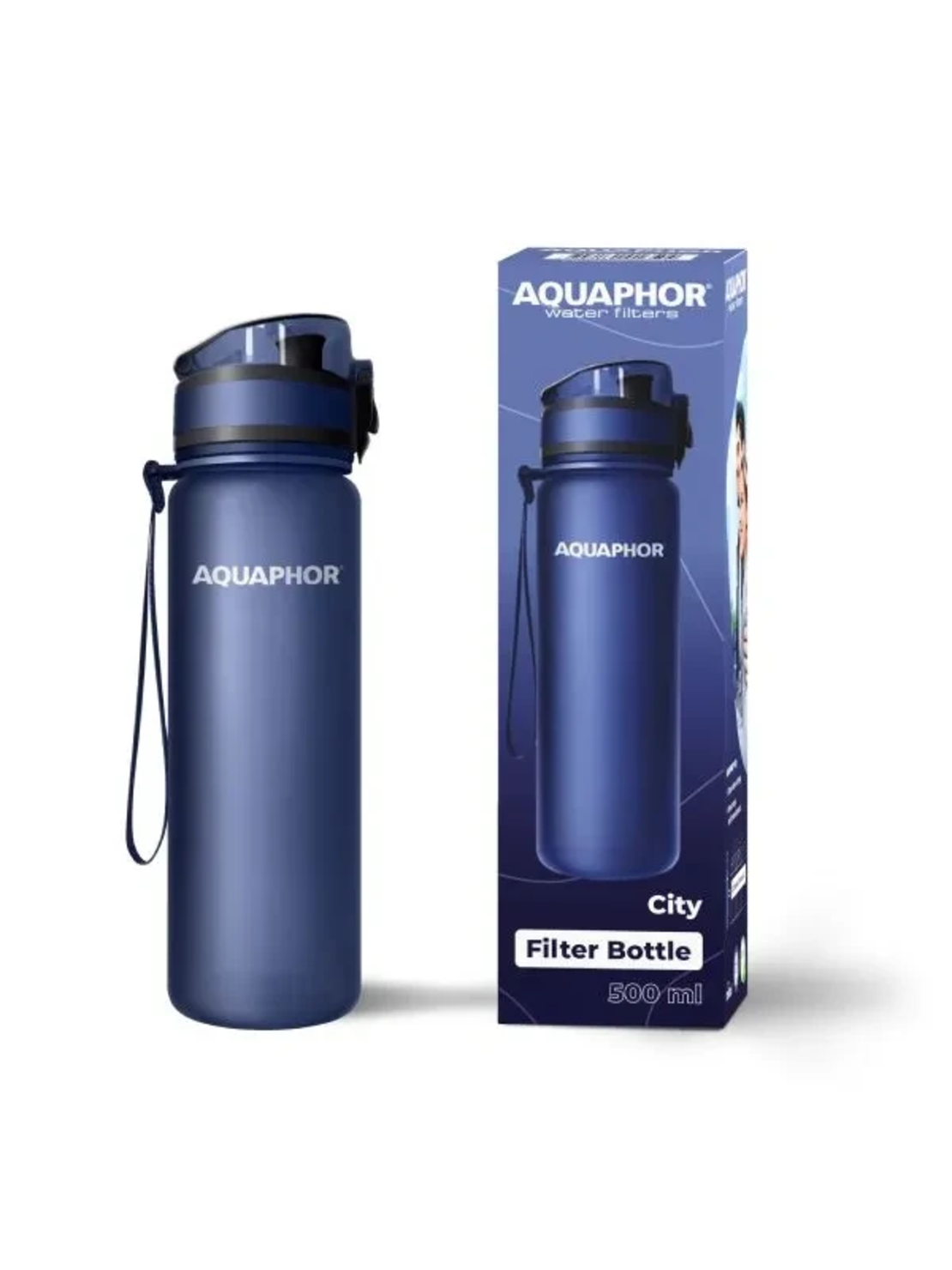 AQUAPHOR Бутилка Филтрираща Синя 500мл.