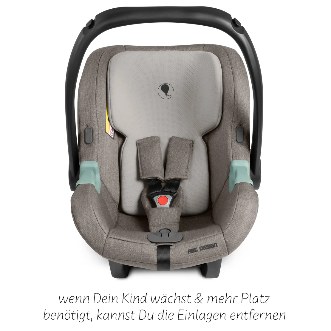 ABC Design Infant Car Seat Tulip i-Size for Newborn Babys Кош за Новородено Nature