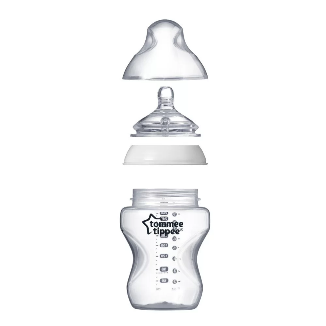 Tommee Tippee ШИШЕ ЗА ХРАНЕНЕ EASI VENT 260 ml 0м+