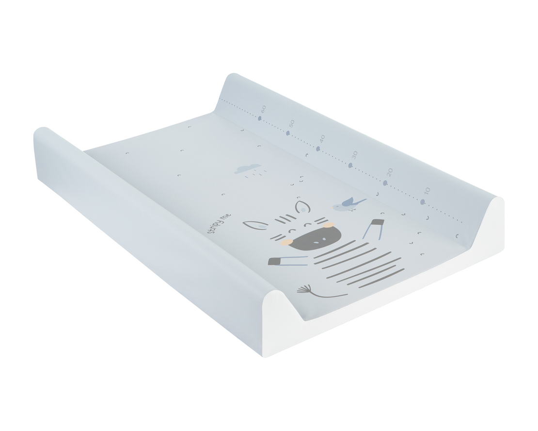 KikkaBoo Мека PVC Подложка за Повиване 80х50см Stripy Friends