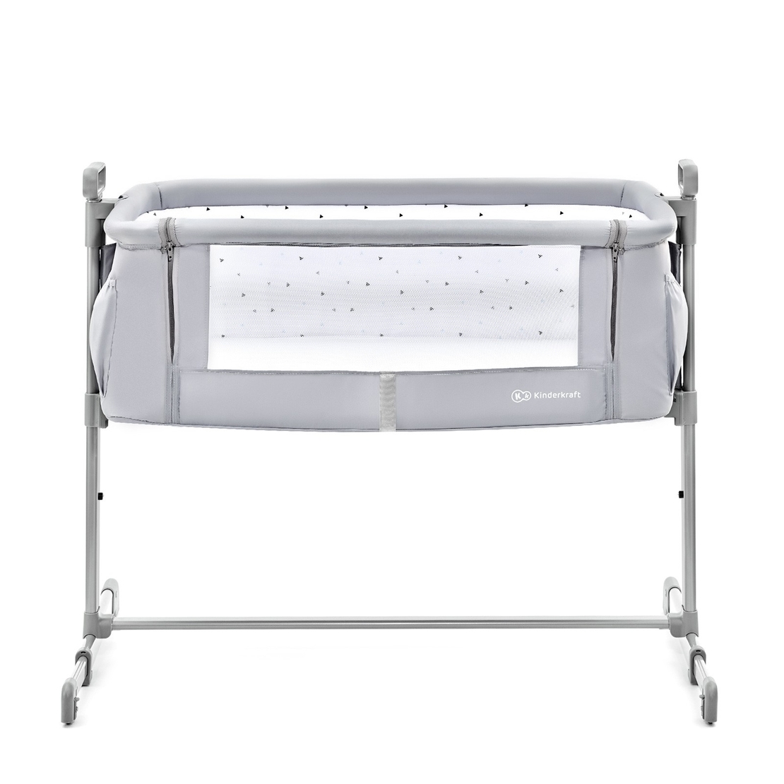 Бебешка кошара KinderKraft Neste, Сива