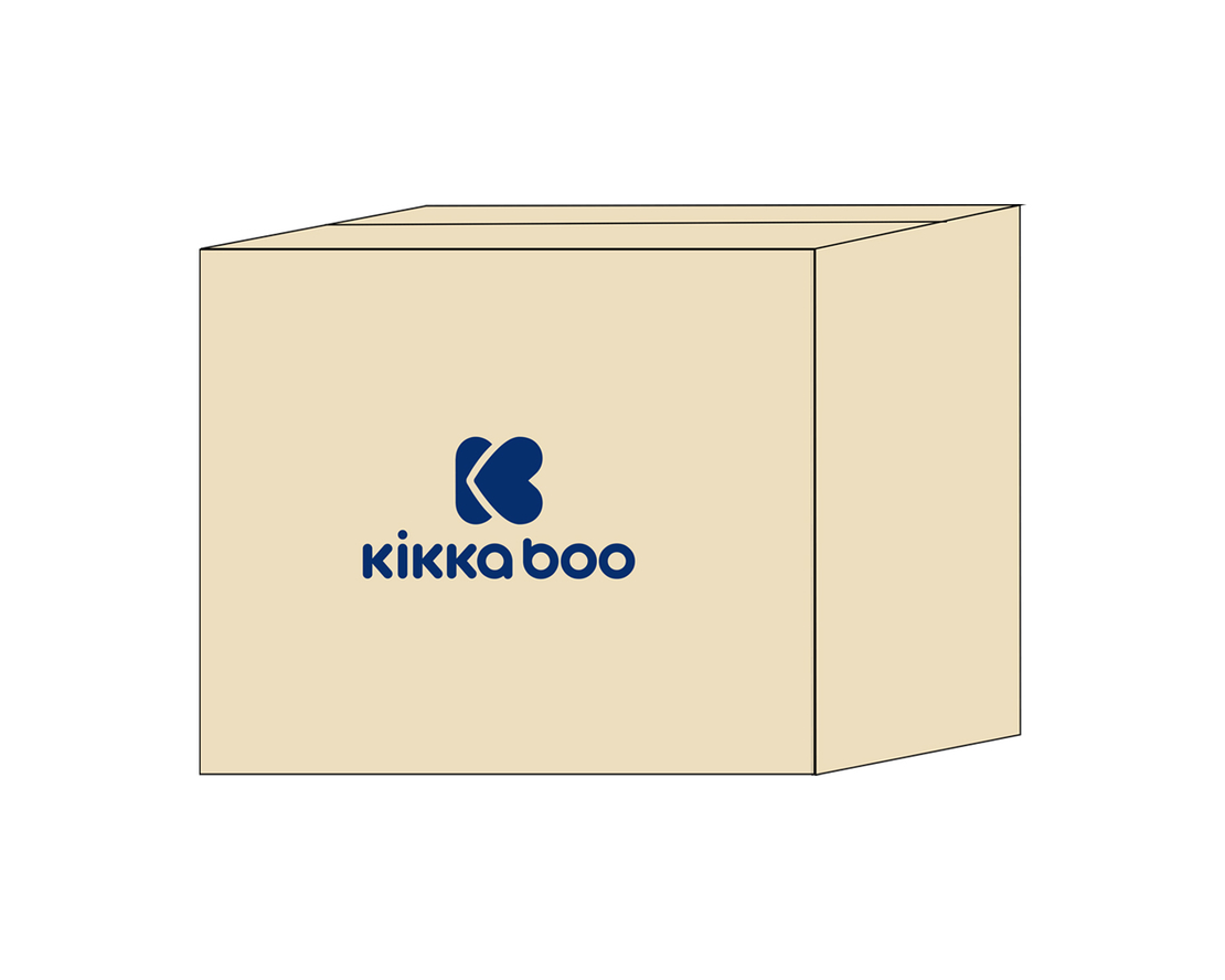 KikkaBoo Транспортен кашон 90х66х90см с лого