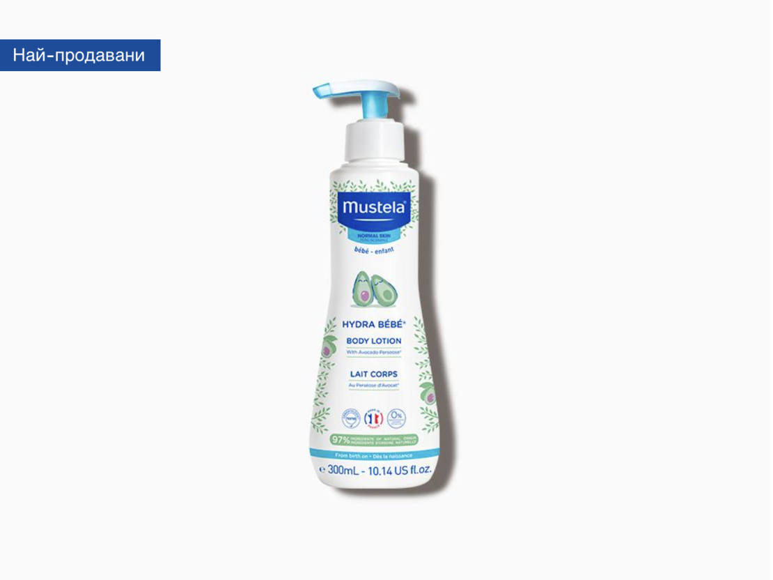 Mustela Hydra Bebe Лосион за Тяло 300 ml