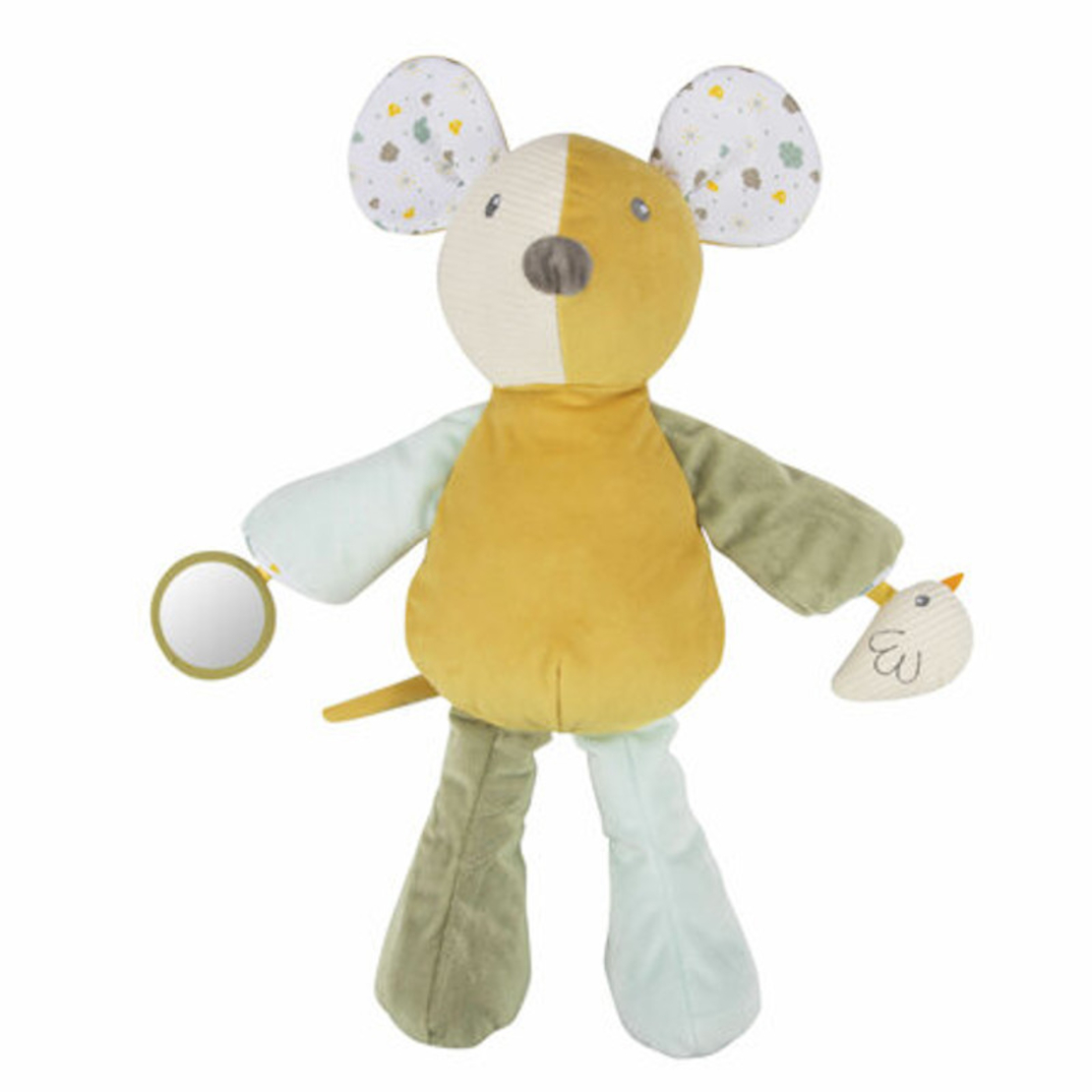 Мека играчка с дрънкалка MOUSE