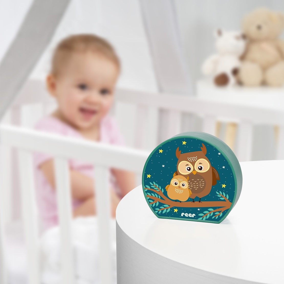  Нощна лампа Reer MyBabyLight Owl, 52062 