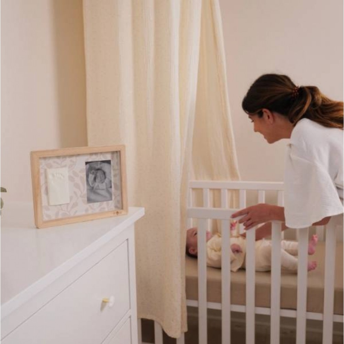 Petit ARTichaut Дървена Рамка за Бебешки Отпечатък и Снимка Ivy Grey