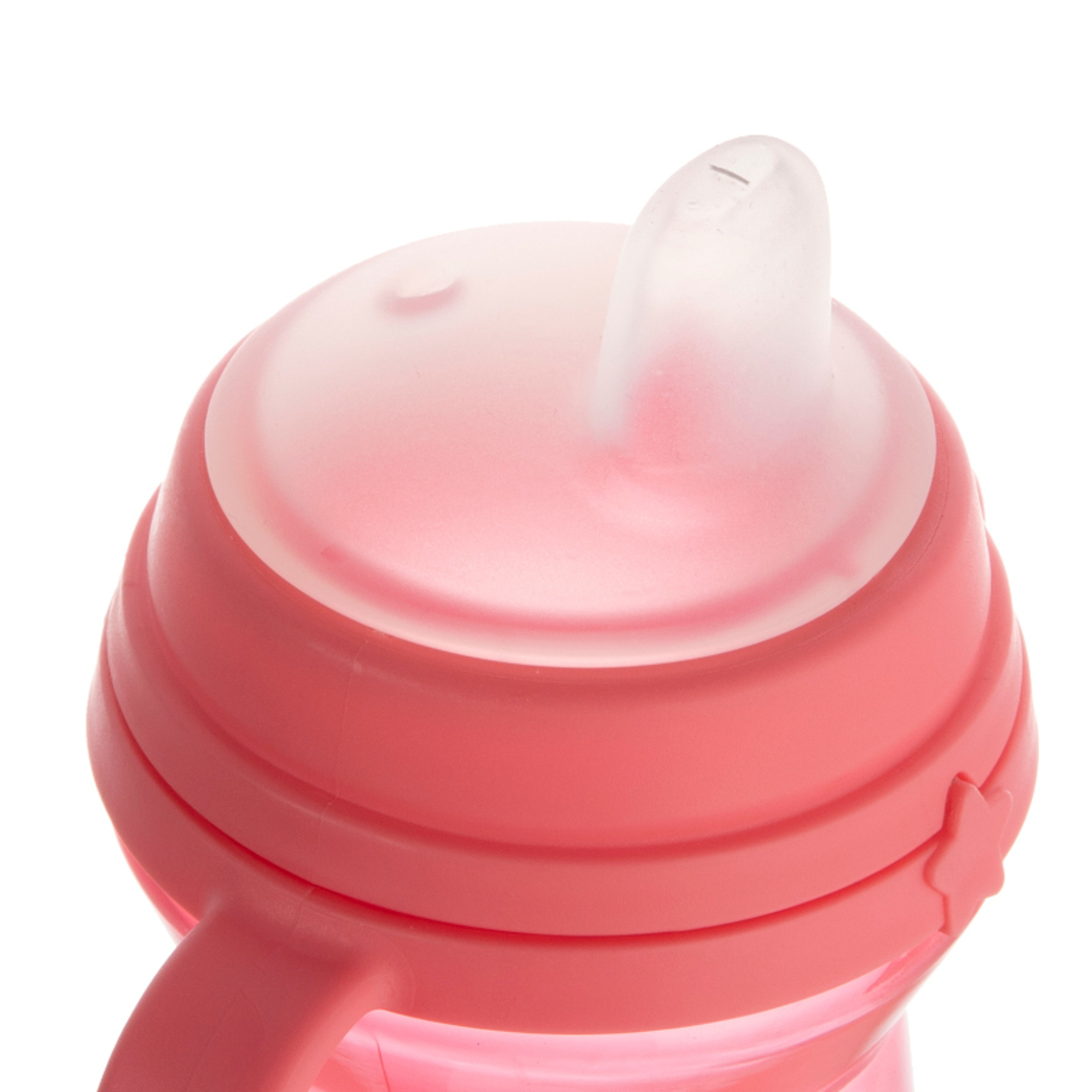 Чаша със сламка 250 мл pink