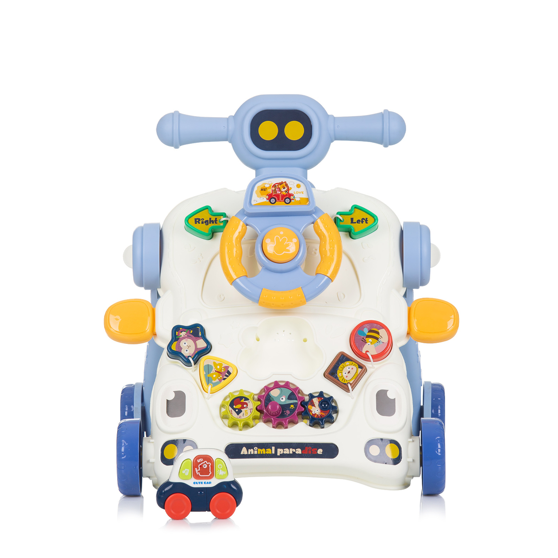Chipolino Музикална игра на колела 3 в 1 Кола Синя