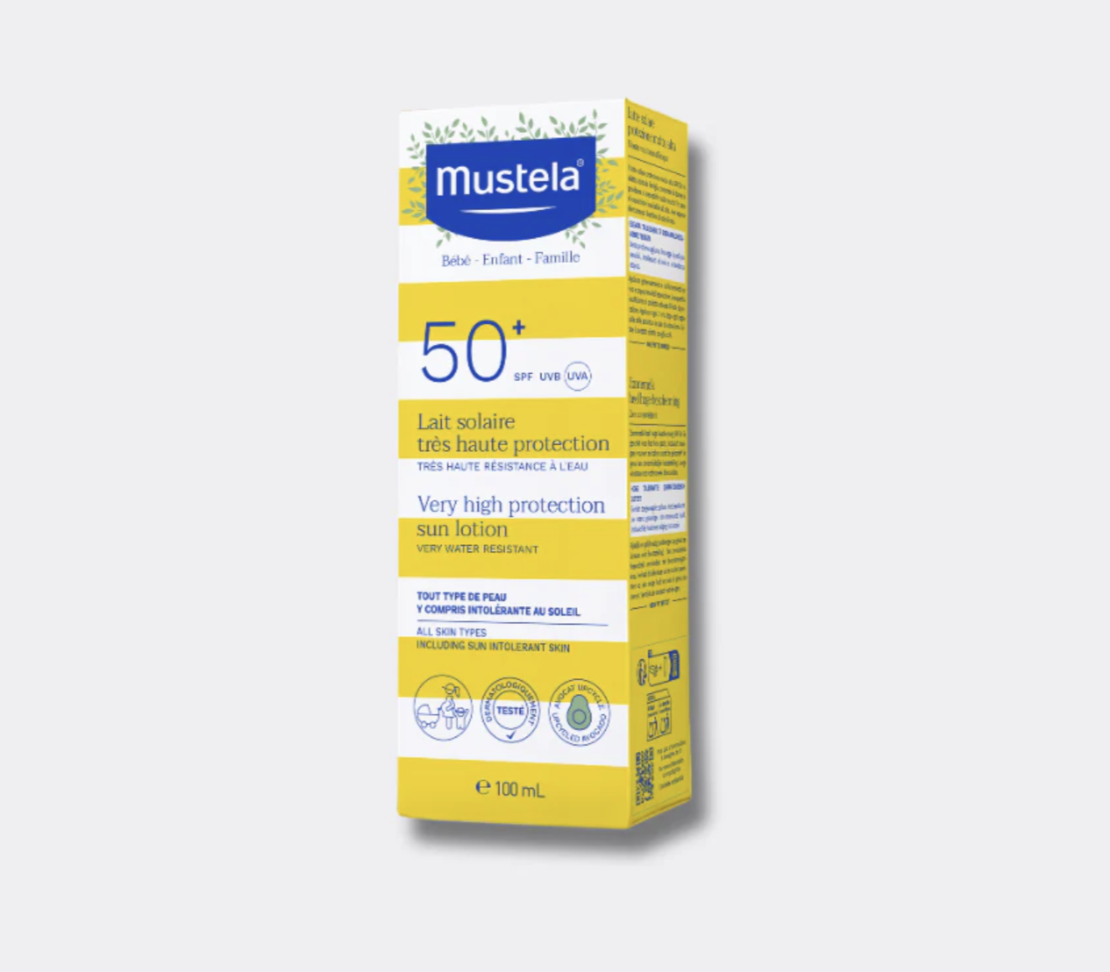 Mustela Слънцезащитен Лосион SPF 50+ за Лице 40 ml