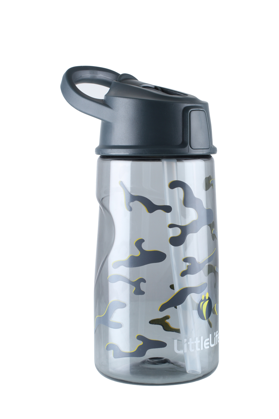  Неразливна бутилка за вода LittleLife L15150, 550мл, Черна 