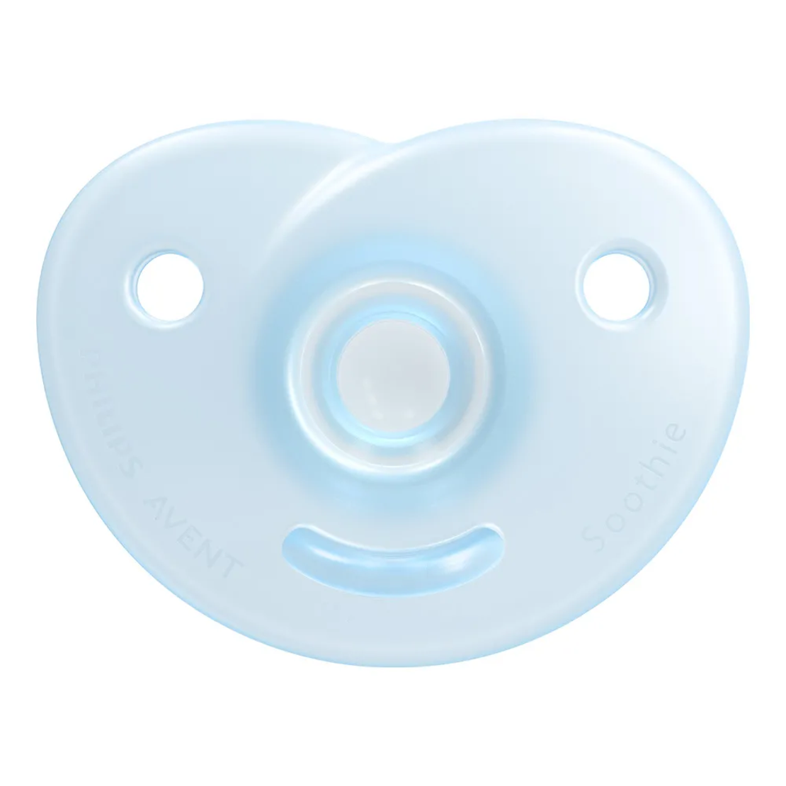 Philips Avent SCF099/26 Комплект от 2 Броя Ортодонтични Силиконови Залъгалки SOOTHIE 0-6м+ Сини в Кутия за Стерилизиране