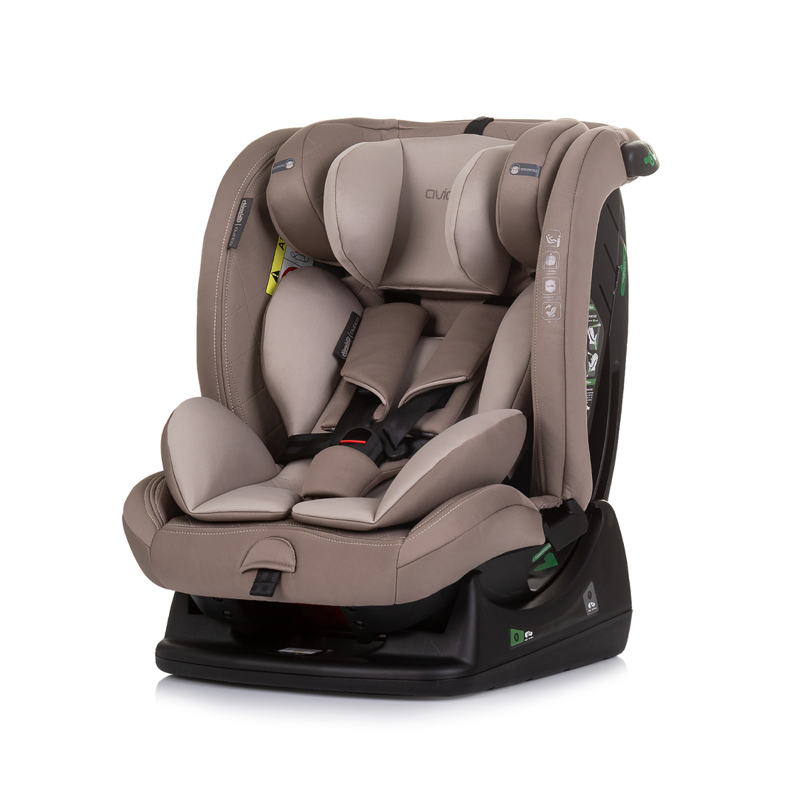 Chipolino Столче за кола 40-150 cm I-SIZE АВИАТО Макадами