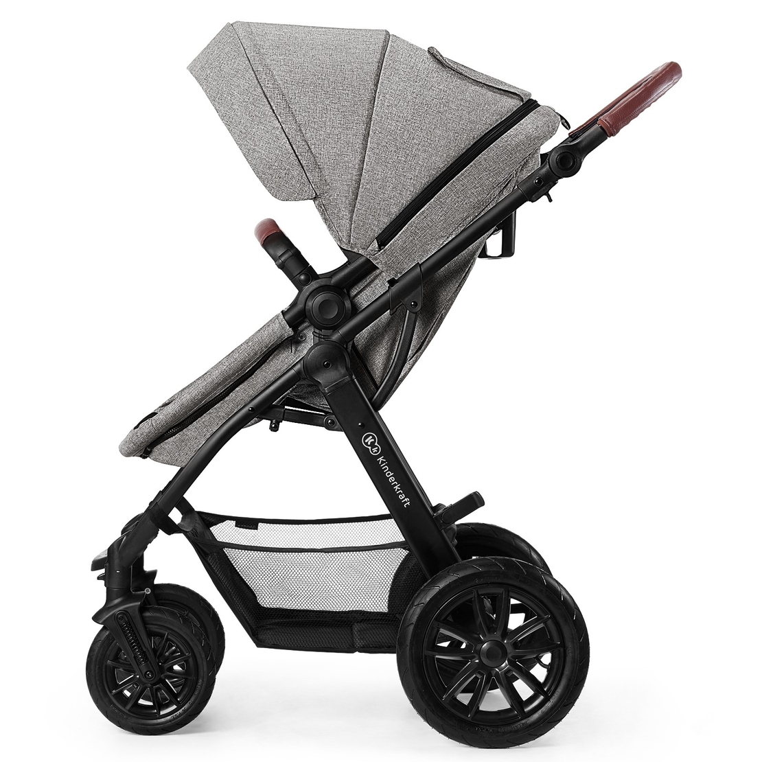  Количка KinderKraft Xmoov, 3в1, Сива 