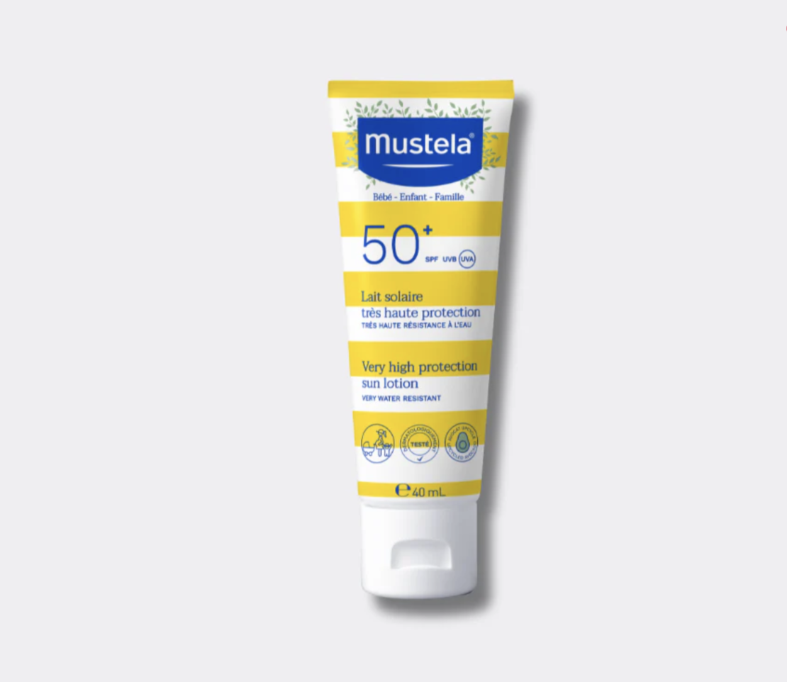 Mustela Слънцезащитен Лосион SPF 50+ за Лице 40 ml