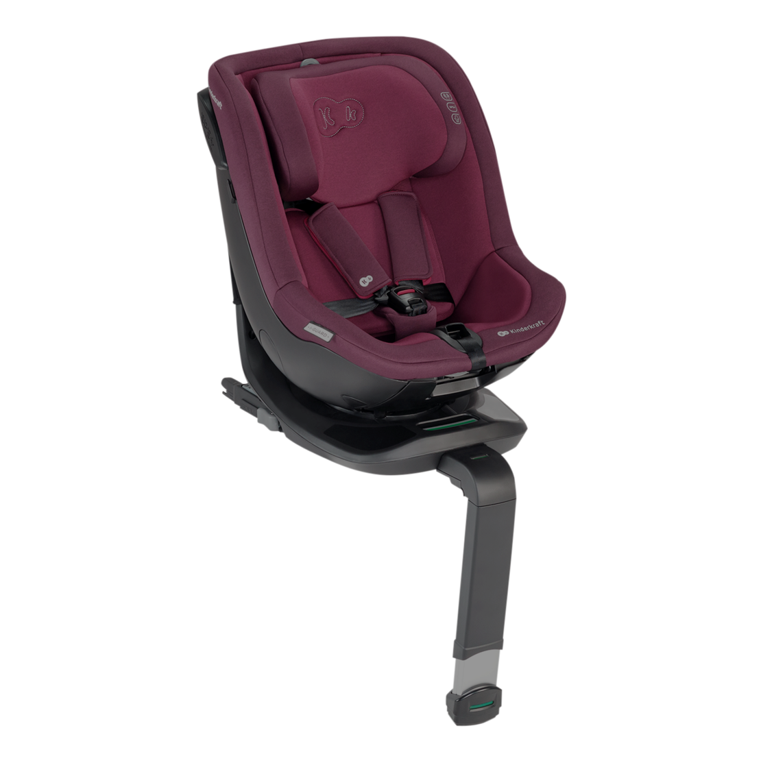  Столче за кола KinderKraft I-GUARD, Cherry Pearl 