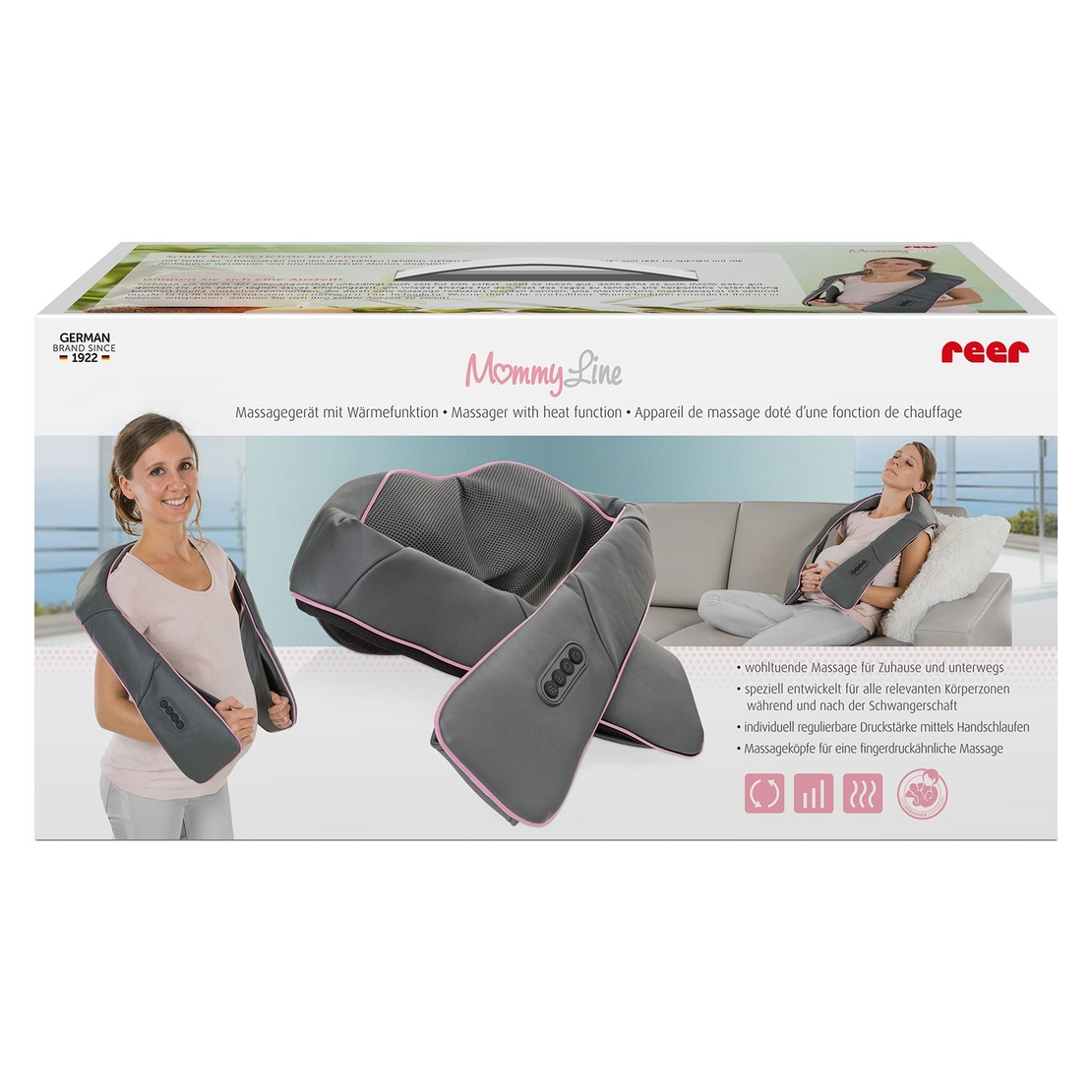  Масажор със затопляща функция Reer MommyLine 88131 