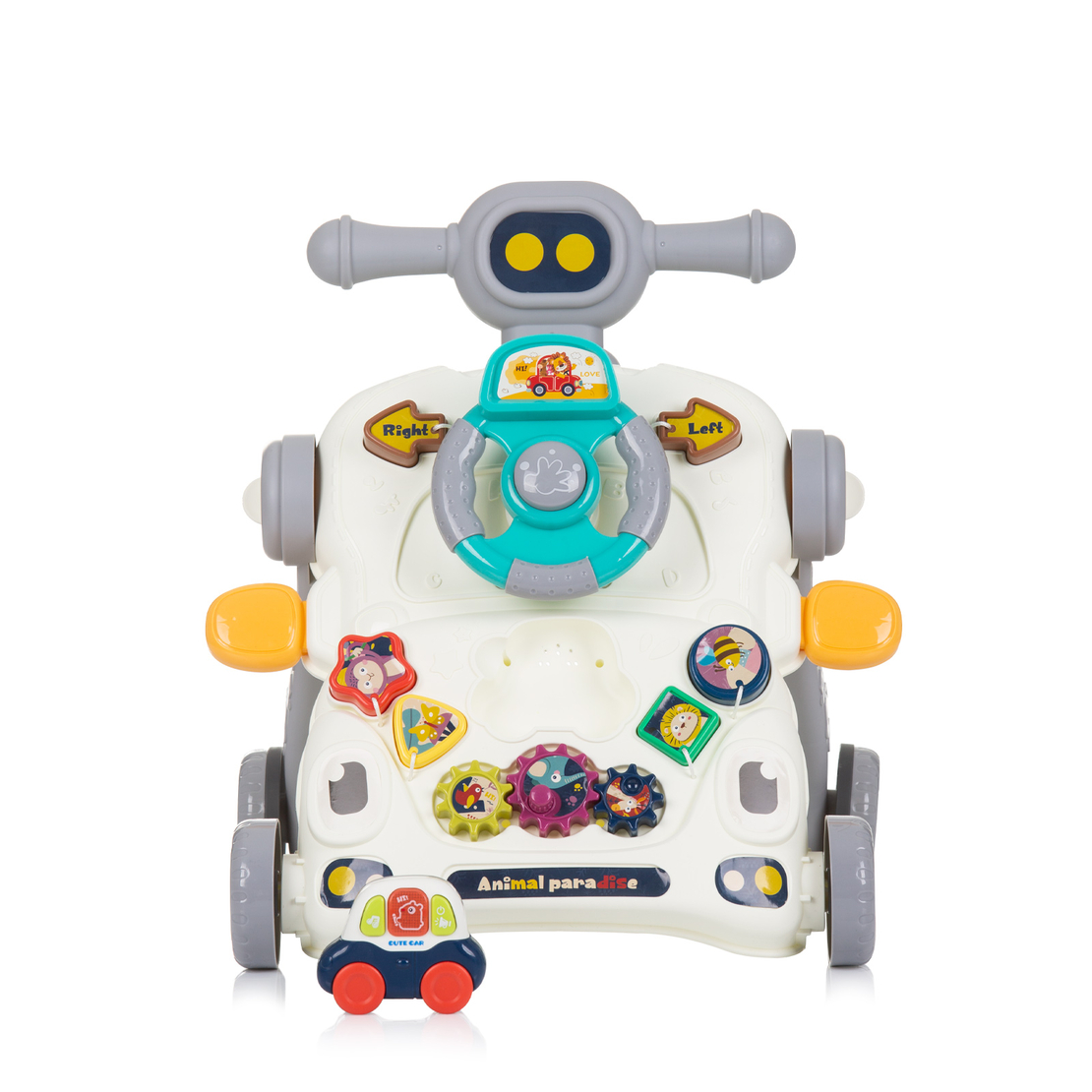 Chipolino Музикална игра на колела 3 в 1 Кола Mултиколор