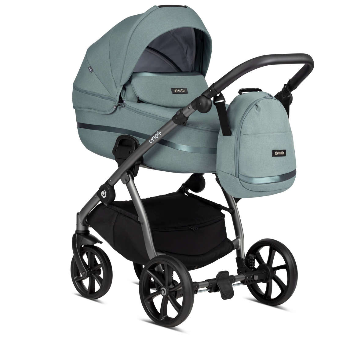 Tutis Uno 3+ Menta 143 Комбинирана Детска Количка  2 в 1
