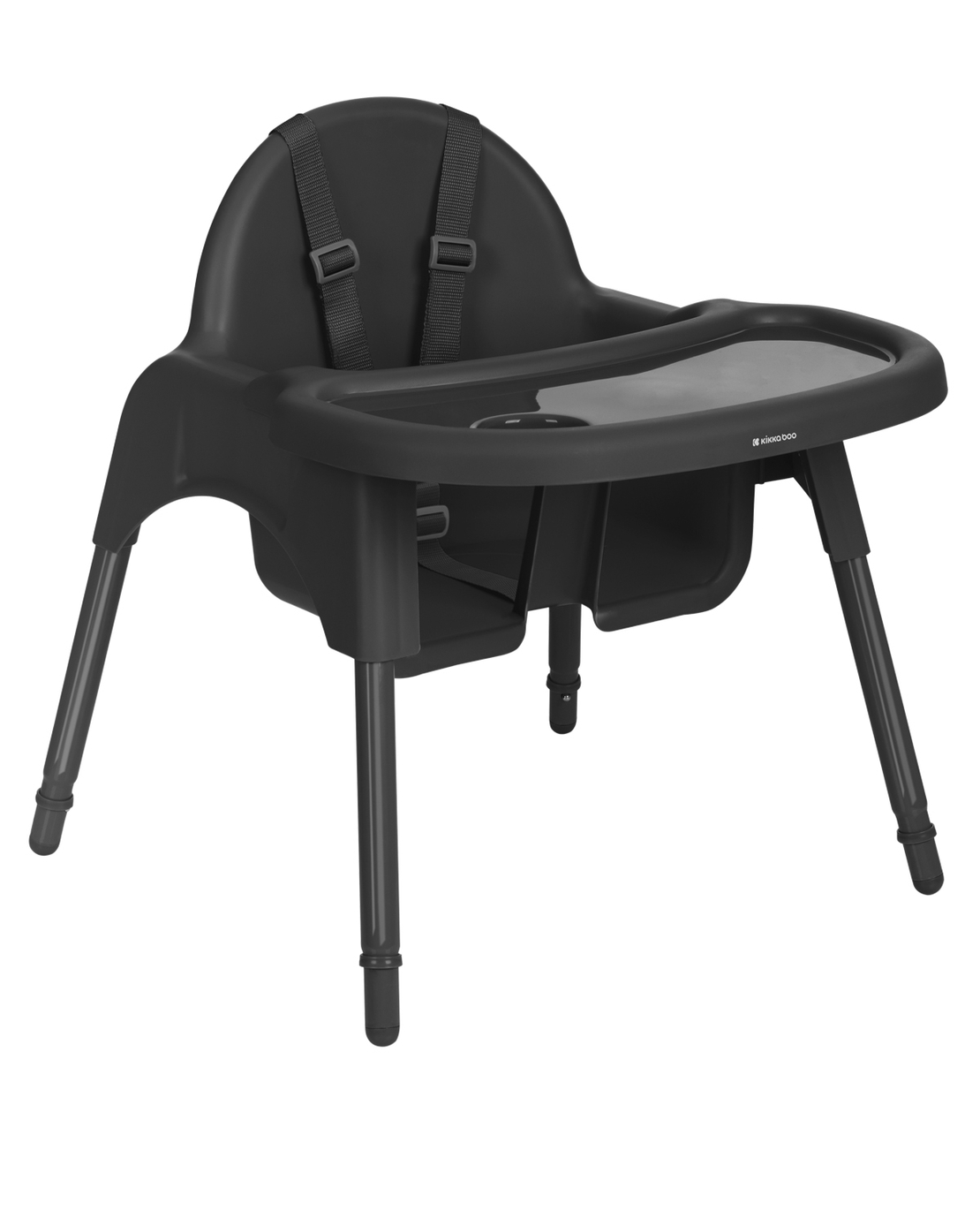 KikkaBoo Стол за Хранене 2в1 Jammy Black