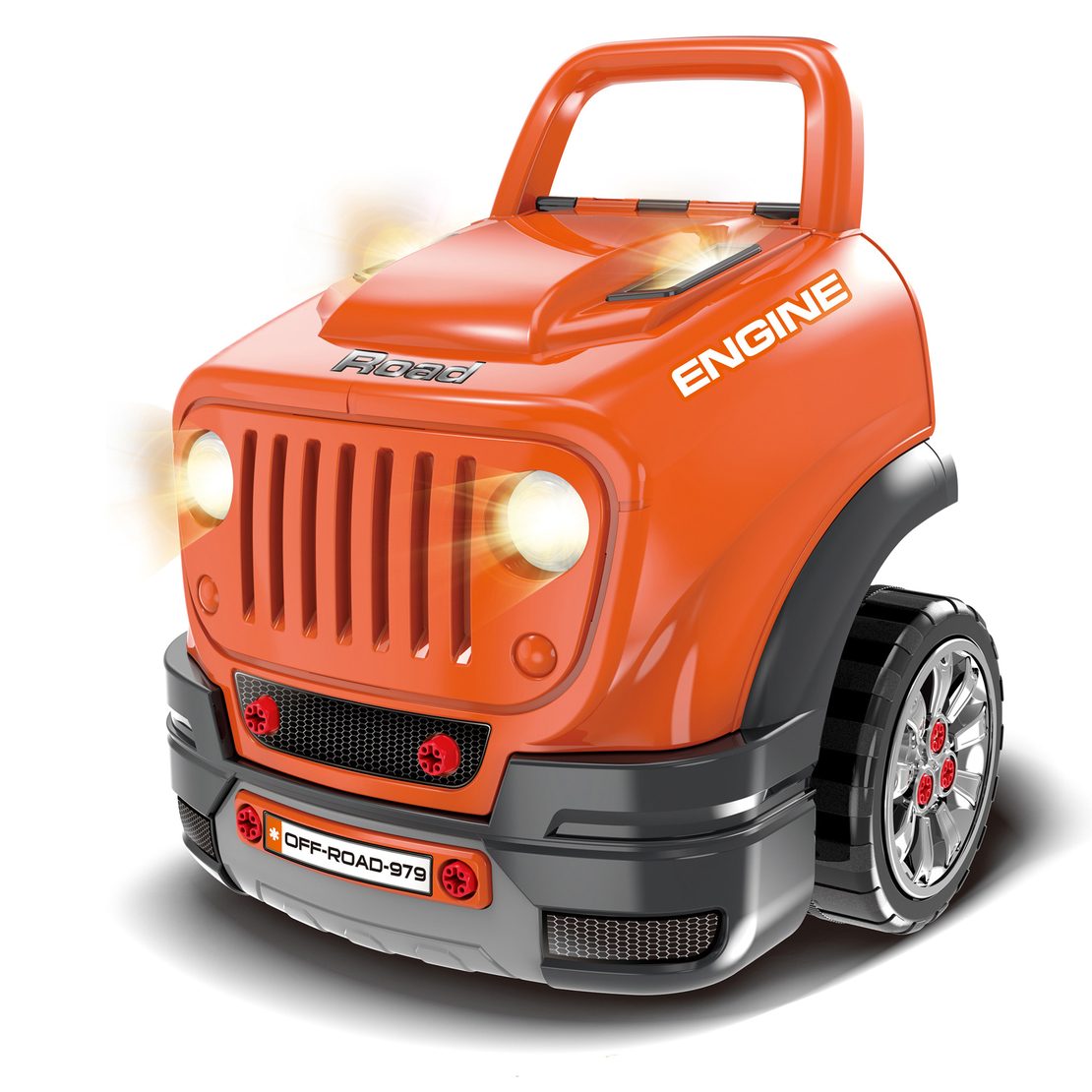 Детски интерактивен автомобил/игра Buba Motor Sport, 008-979 оранжев