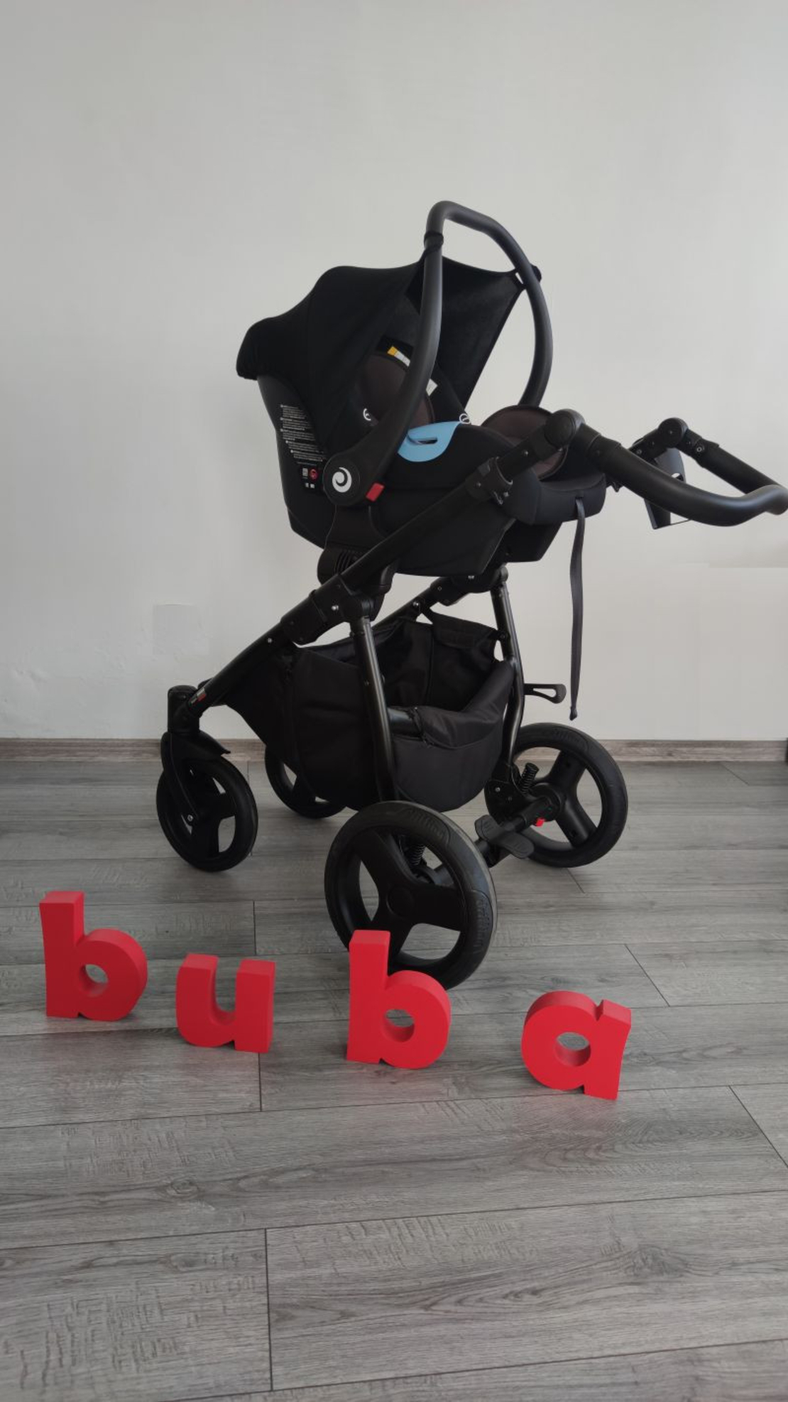  Бебешка количка 3в1 Buba Bella, Green нарушена опаковка 