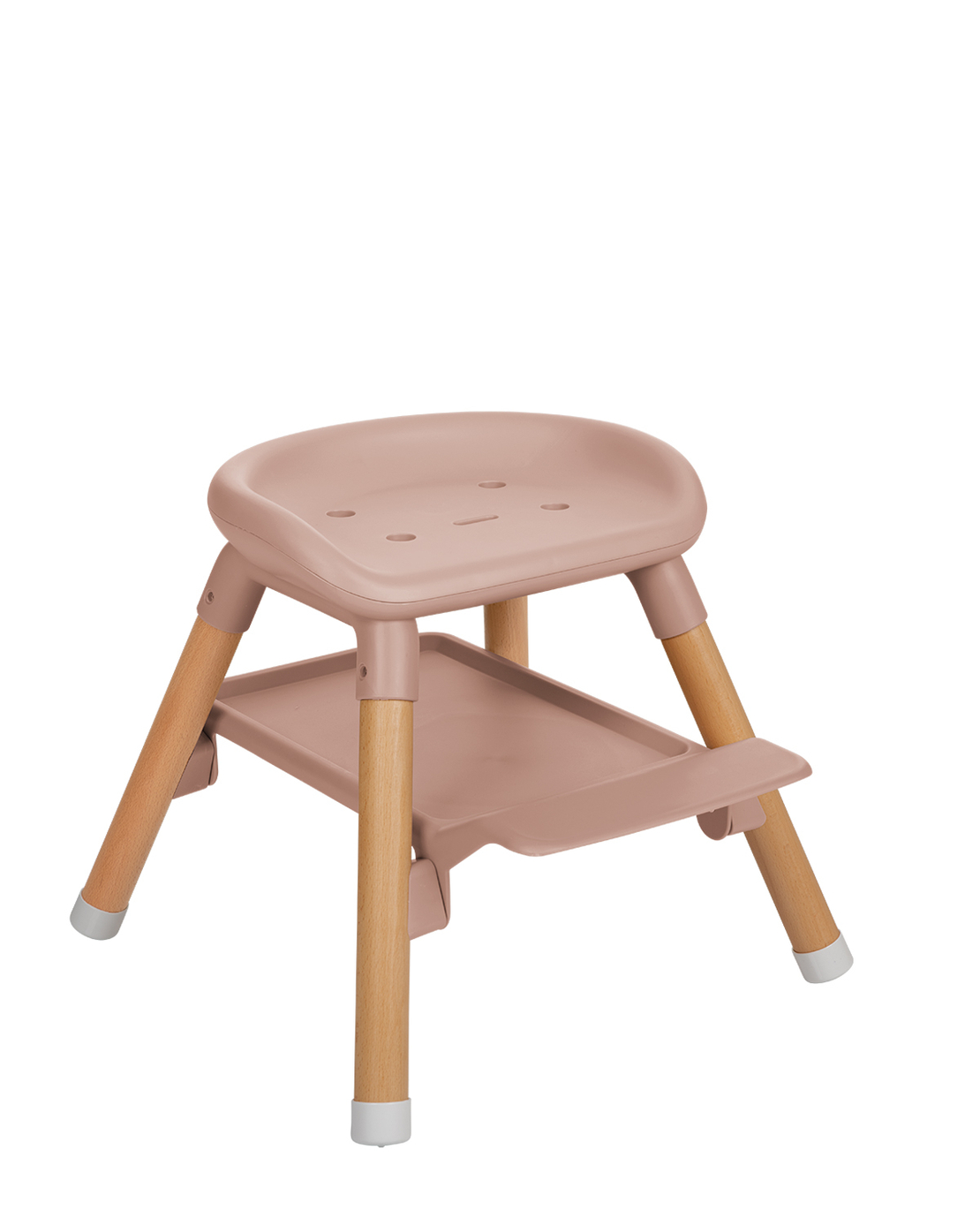 KikkaBoo Стол за Хранене 6в1 Woody Pink 2024