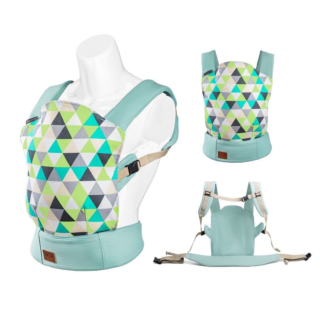  Ергономична раница за бебе KinderKraft NINO, Синьо 