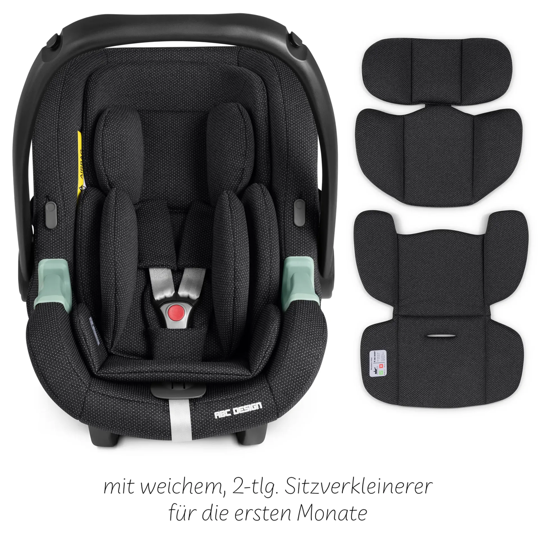 ABC Design Infant Car Seat Tulip i-Size for Newborn Babys Кош за Новородено Bubble