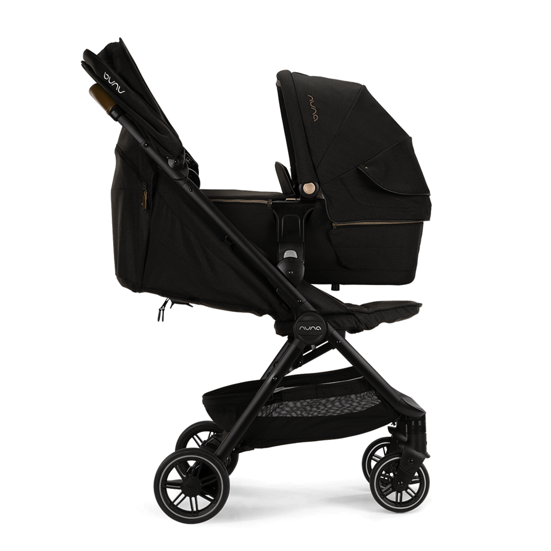 Nuna LYTL Riveted Rose Кош за Новородено за модели колички Nuna MIXX и Nuna TRIV и Nuna TRVL и Nuna IXXA