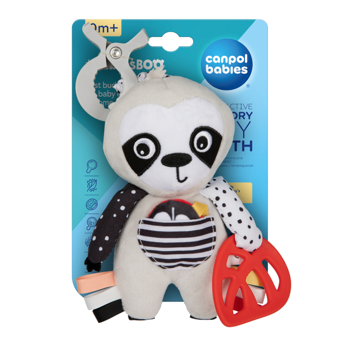 Интерактивна играчка с клипс Boo