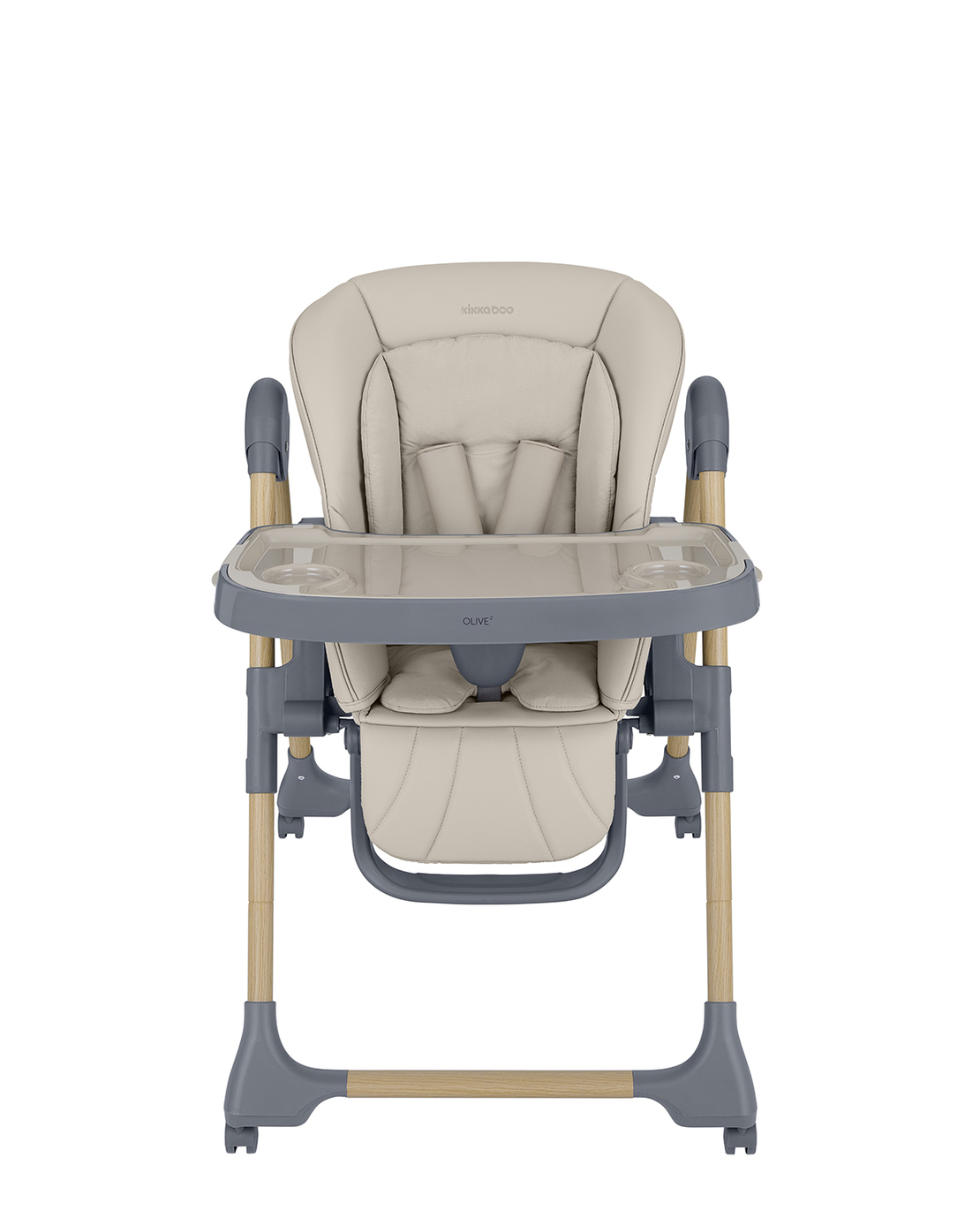 KikkaBoo Стол за Храненe Olive 2 Beige