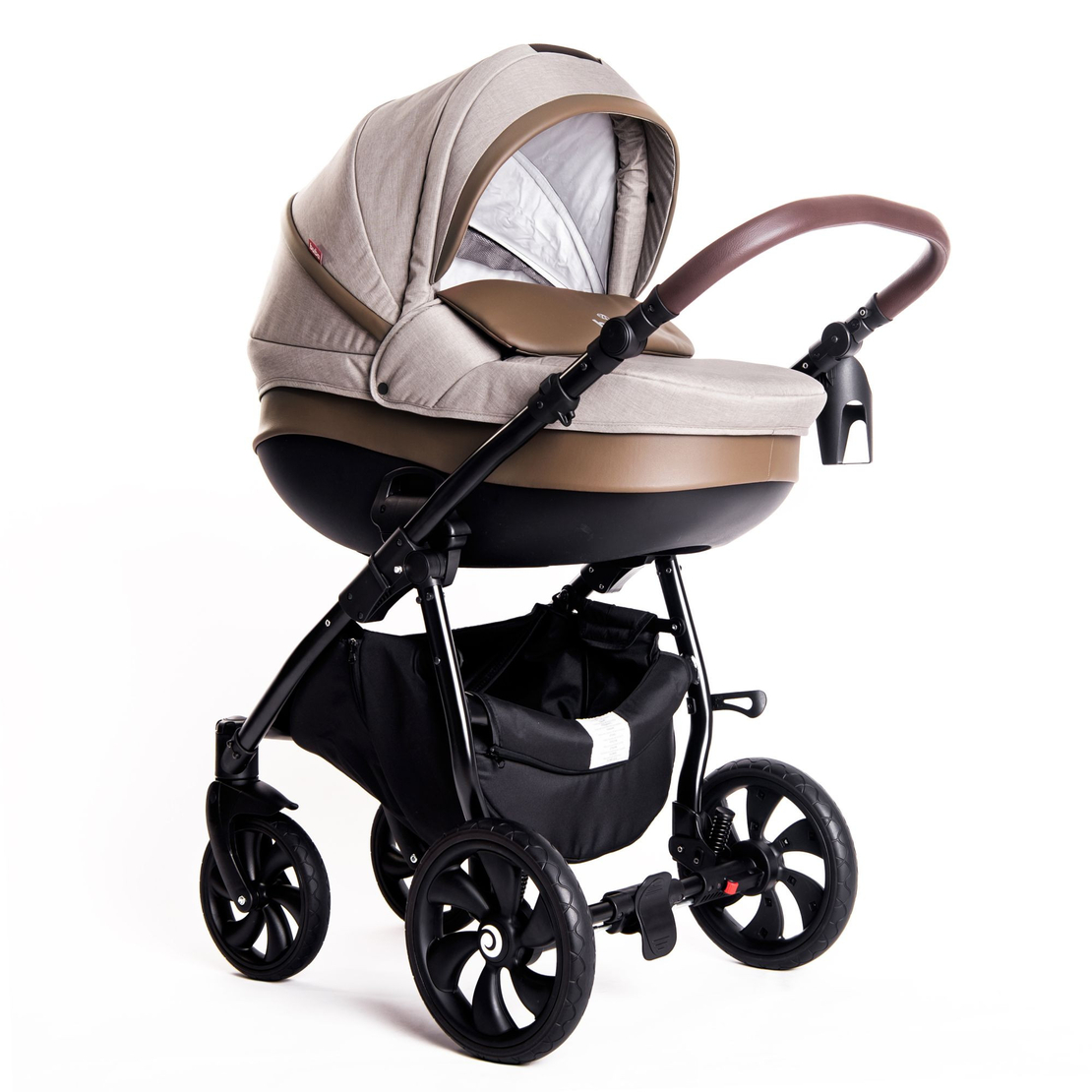 Бебешка количка Buba Estilo 920, 3 в 1, Бежова