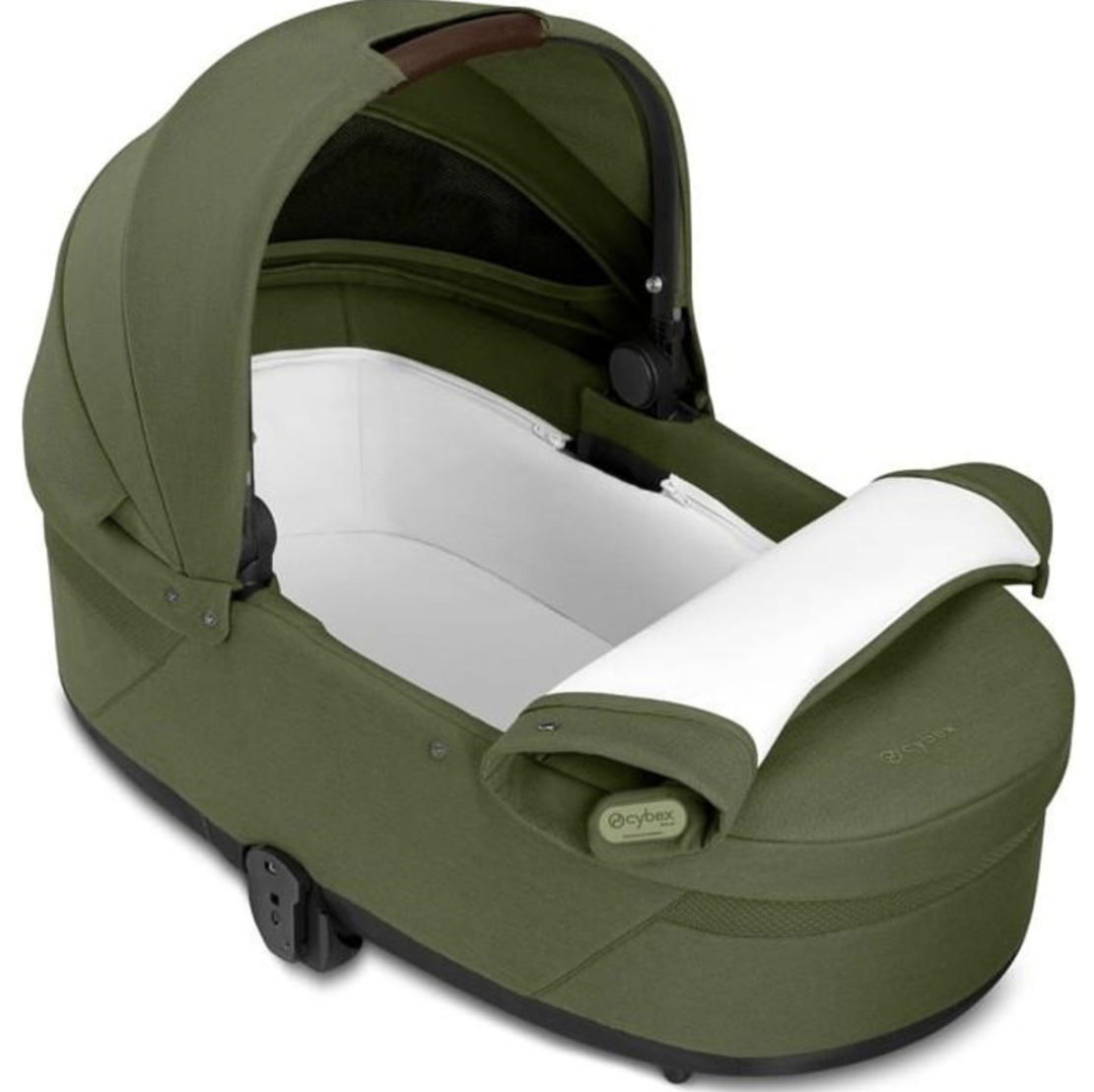 Cybex Cot S Lux Moss Green Кош за Новородено
